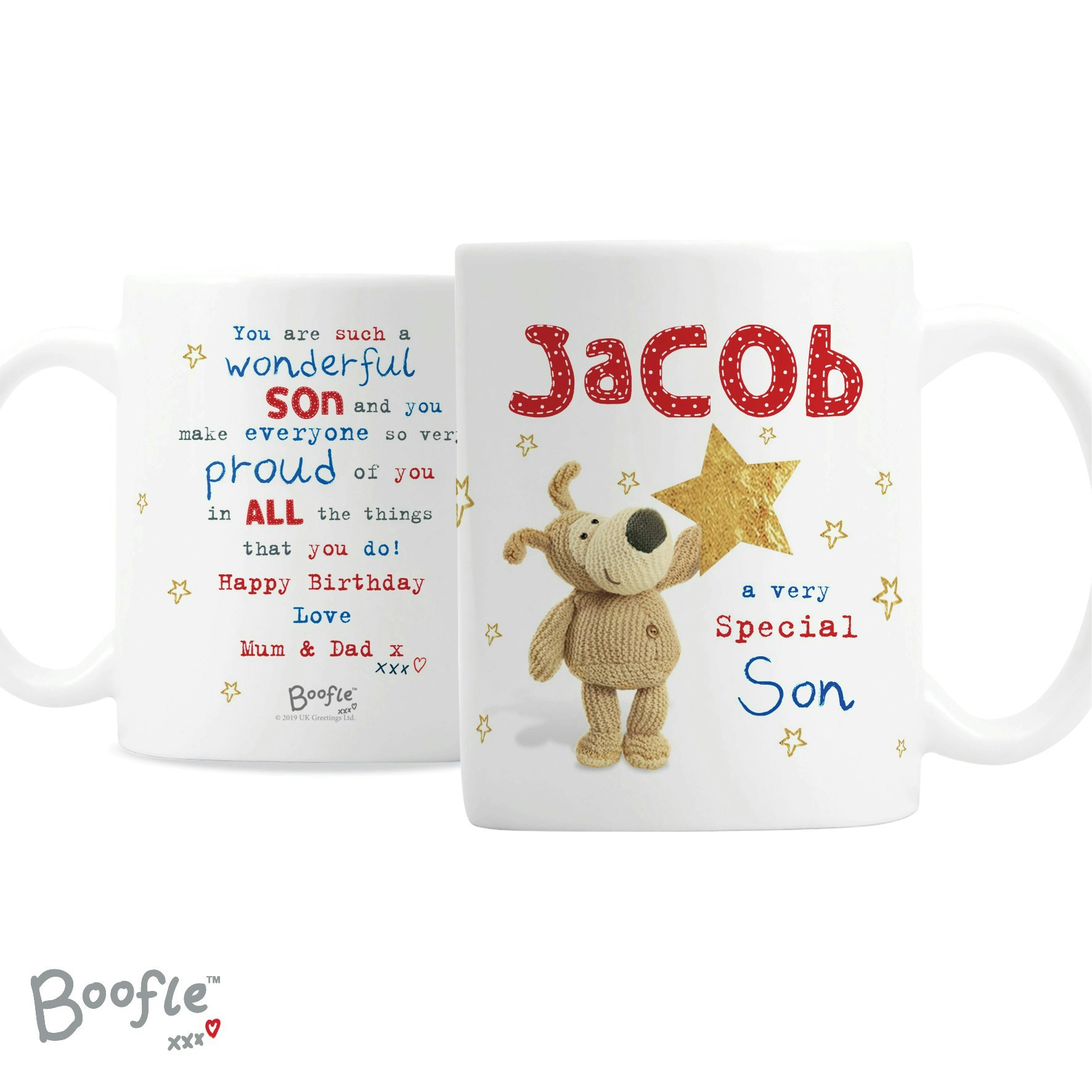 Personalised Memento Company Personalised Boofle Very Special Star Mug
