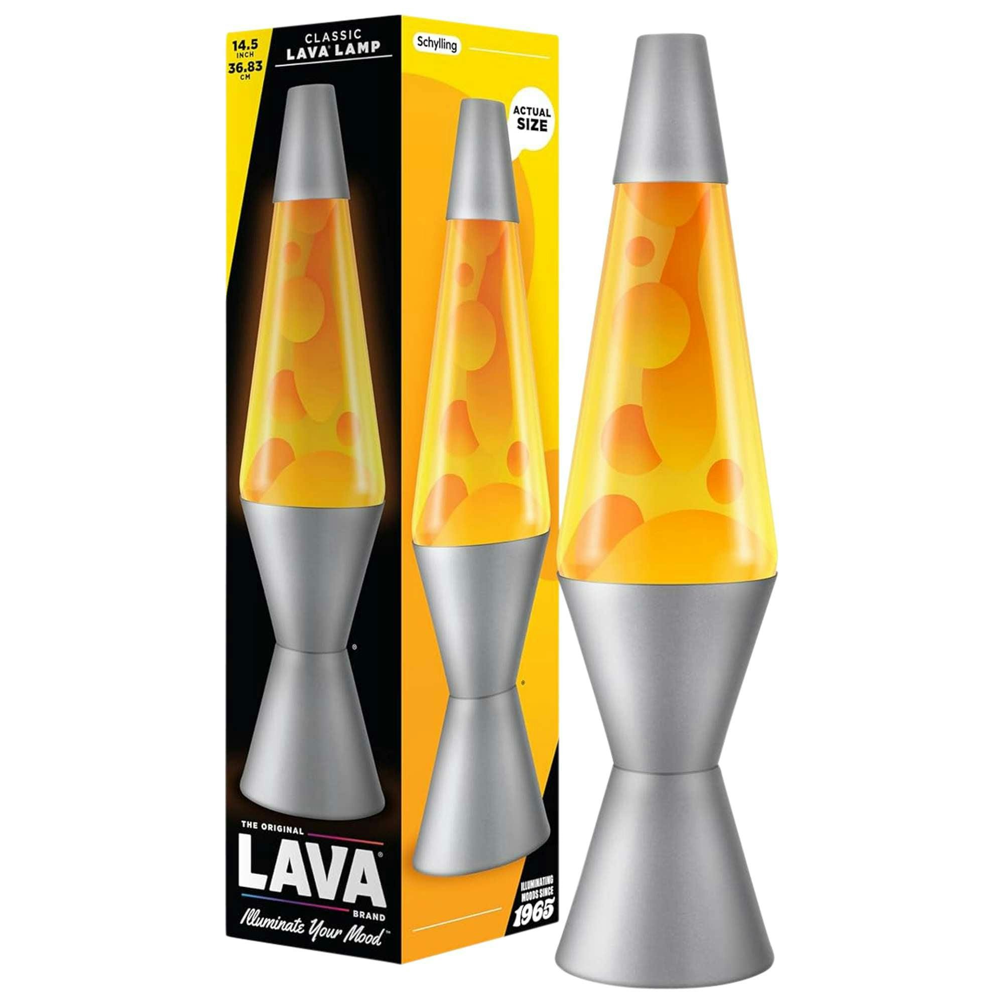 Lava Yellow Lamp Classic - 14.5In
