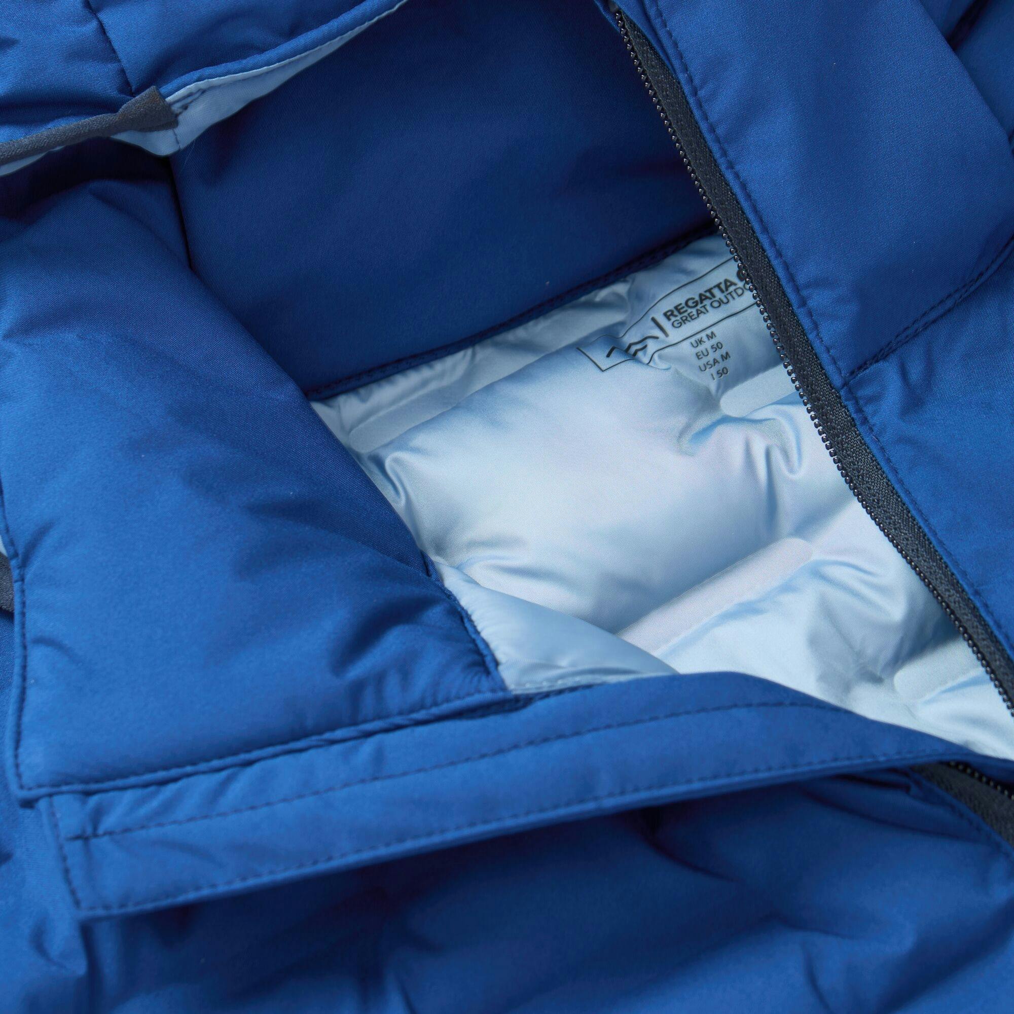 Regatta Men's Blue Astrel Padded Jacket - Aviator - L - Aviator - 100% Recycled Polyester