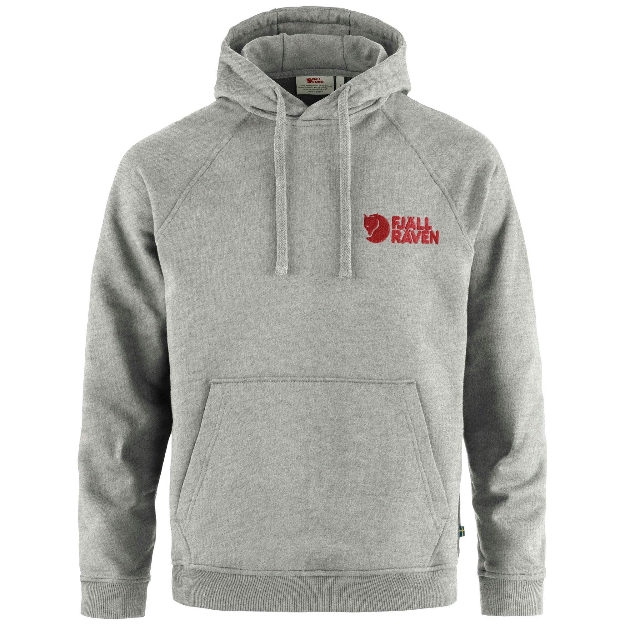 Fjallraven Men's Grey Fjällräven Classic Overhead Hoodie - Melange - Medium