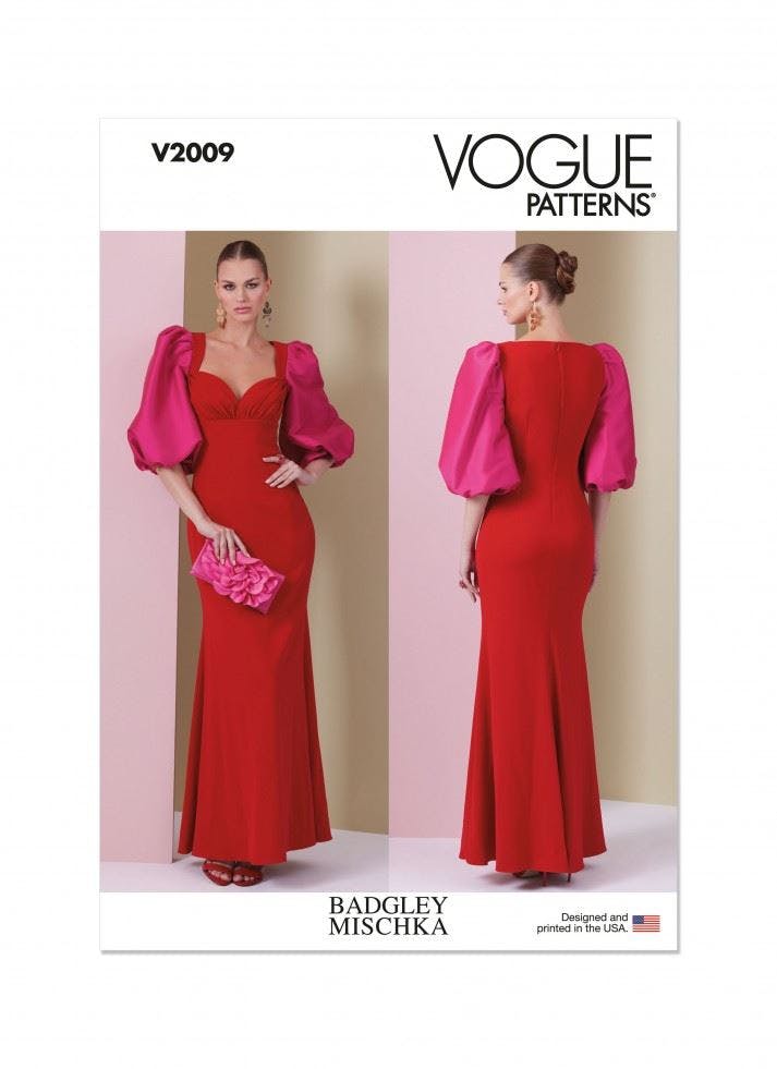 Vogue Women's Sewing Pattern 2009, Dresses For B5 (8-10-12-14-16) - Advanced - Y5 (18-20-22-24-26)