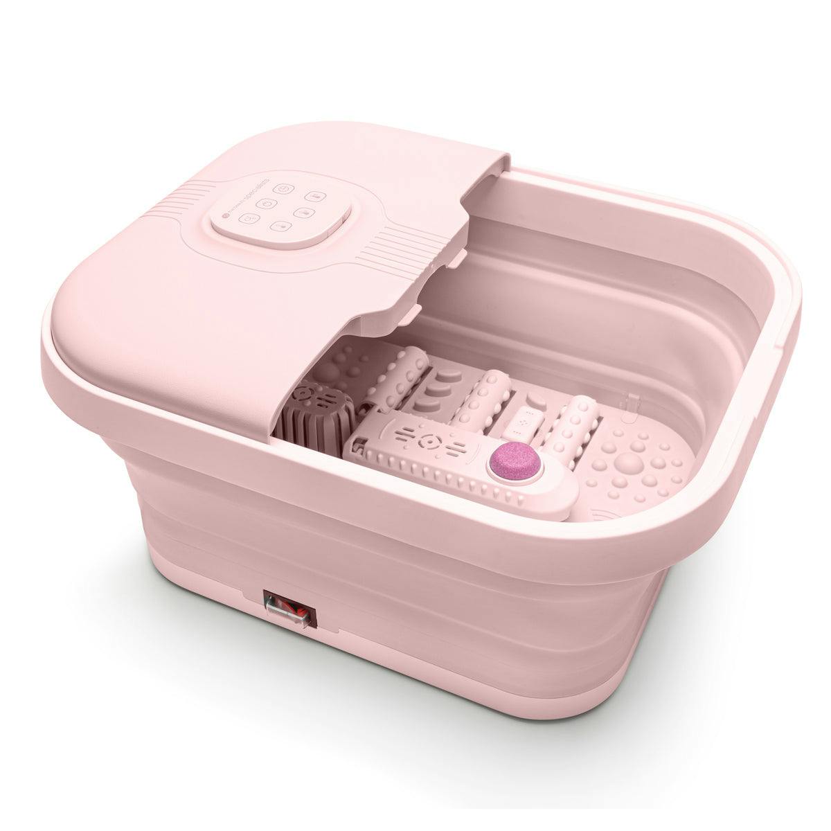 Rio Pink Deluxe Foldaway Foot Spa Bath - Uk