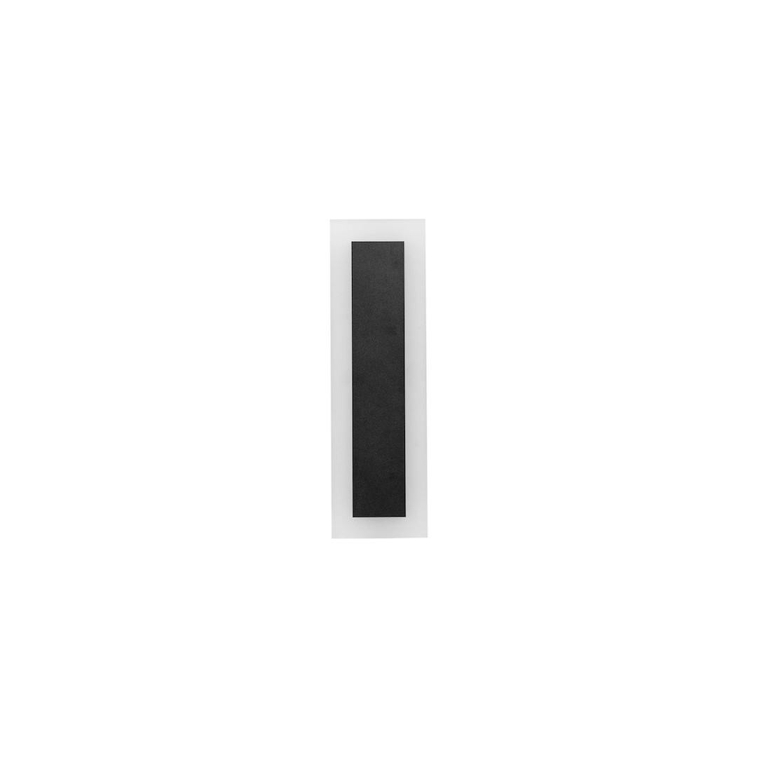 Milagro Light/Black Wow Wall Lamp 10W 3Cct Ip54 30Cm