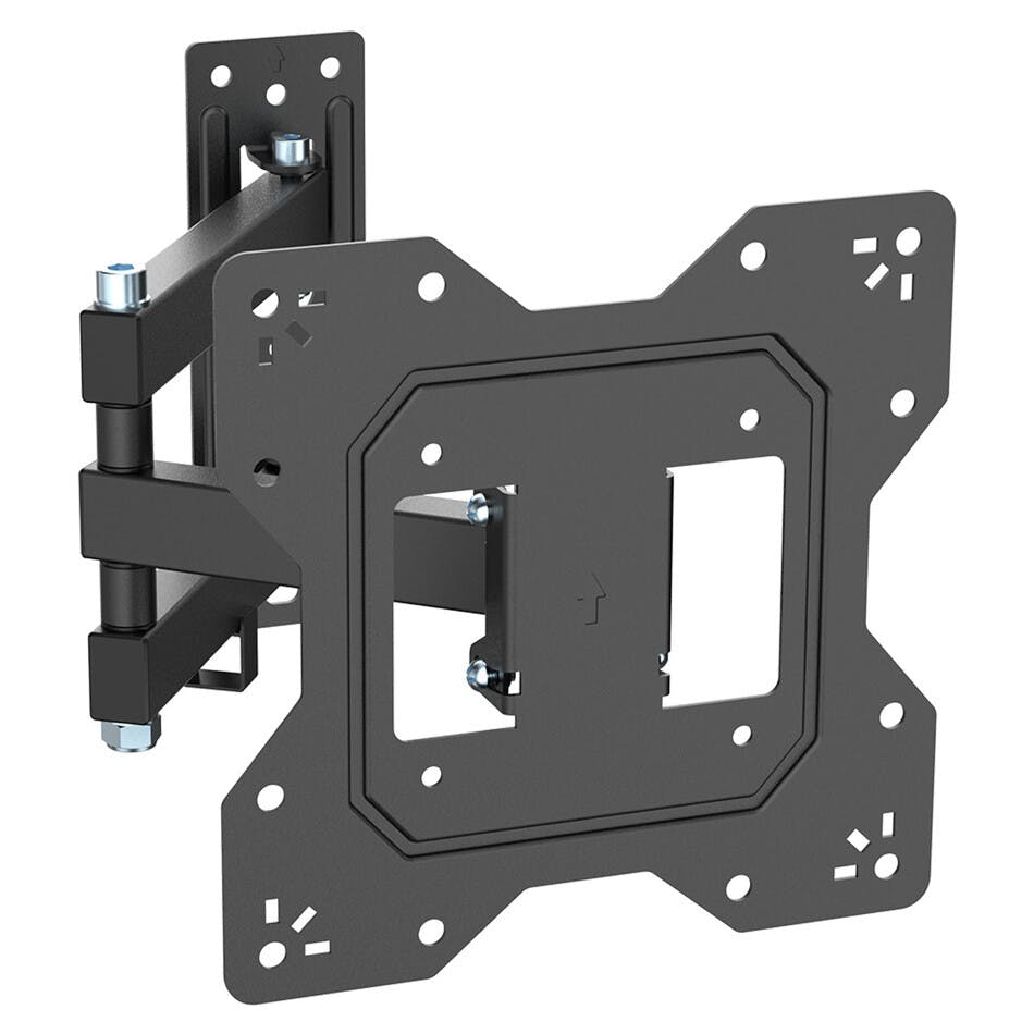 Intec Brackets Swivel And Tilt Tv Wall Bracket For Screens Up To 43 Inch, 378Mm Reach, Vesa 200 X 200