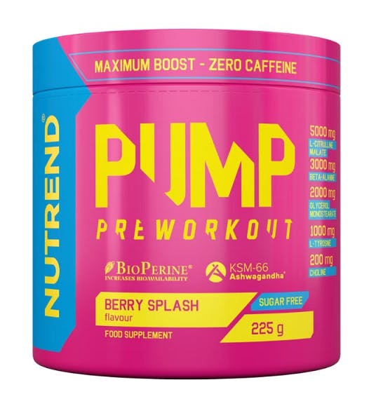 Nutrend Pump Pre-Workout Berry Splash - Image 3