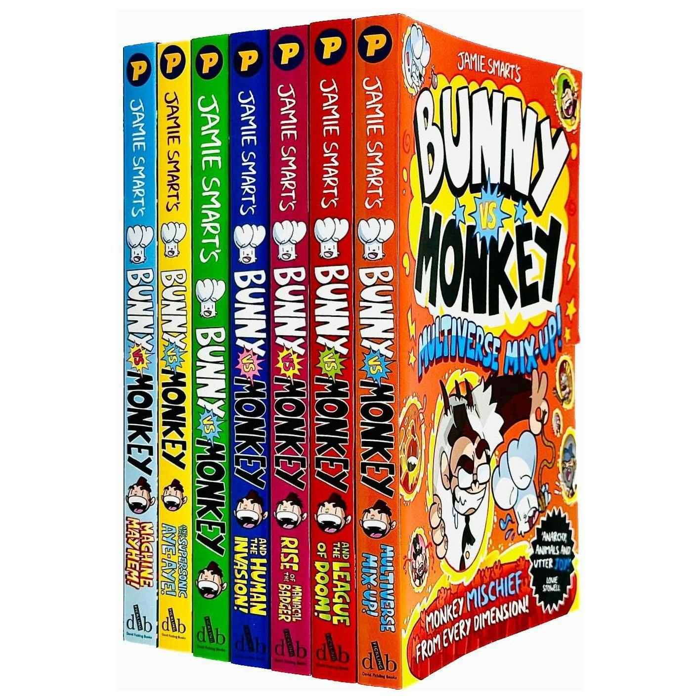 David Fickling Books Bunny Vs Monkey Series By Jamie Smart 7 Books Collection Set - Ages 7-9 - Paperback - Image 4