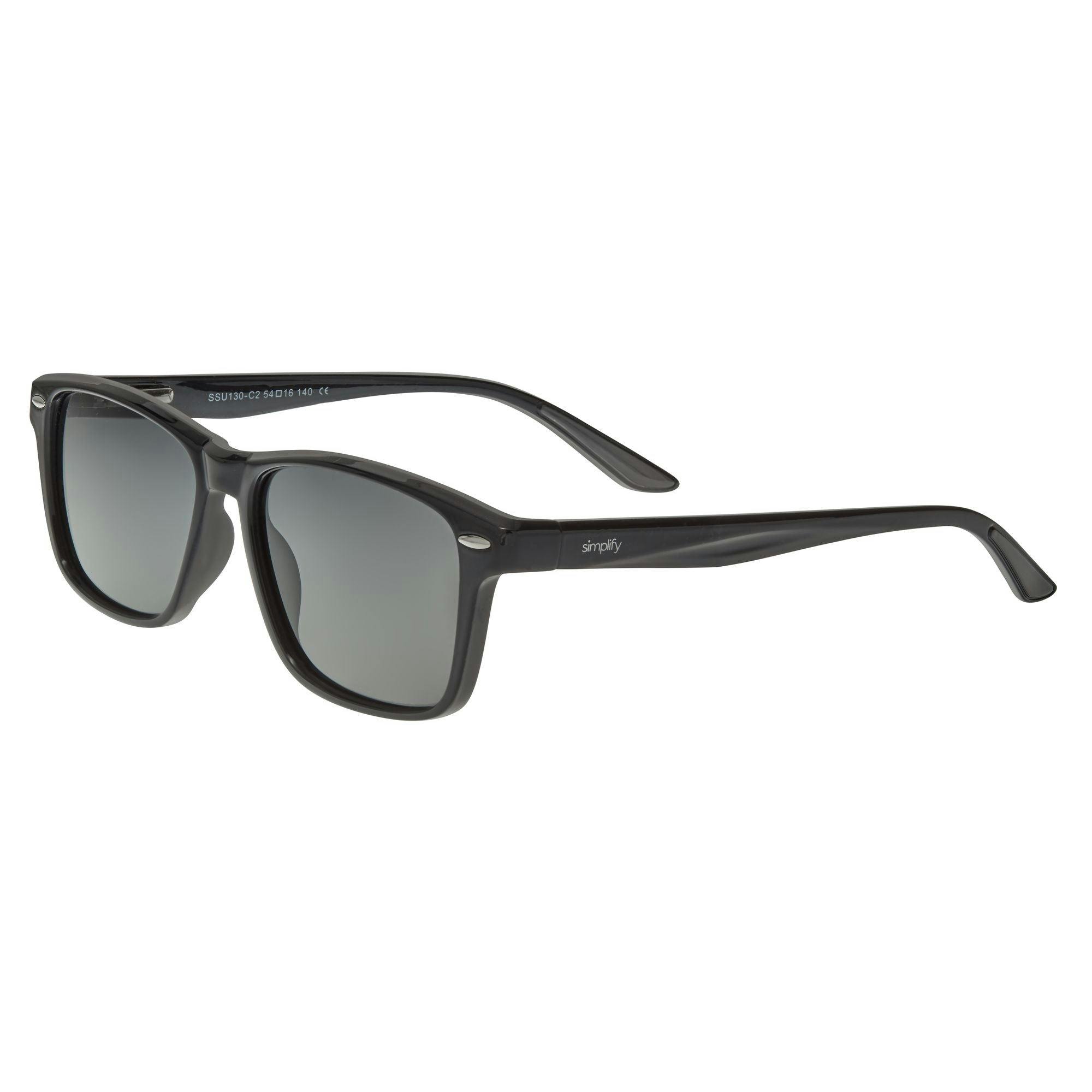 Simplify Black Wilder Polarized Sunglasses