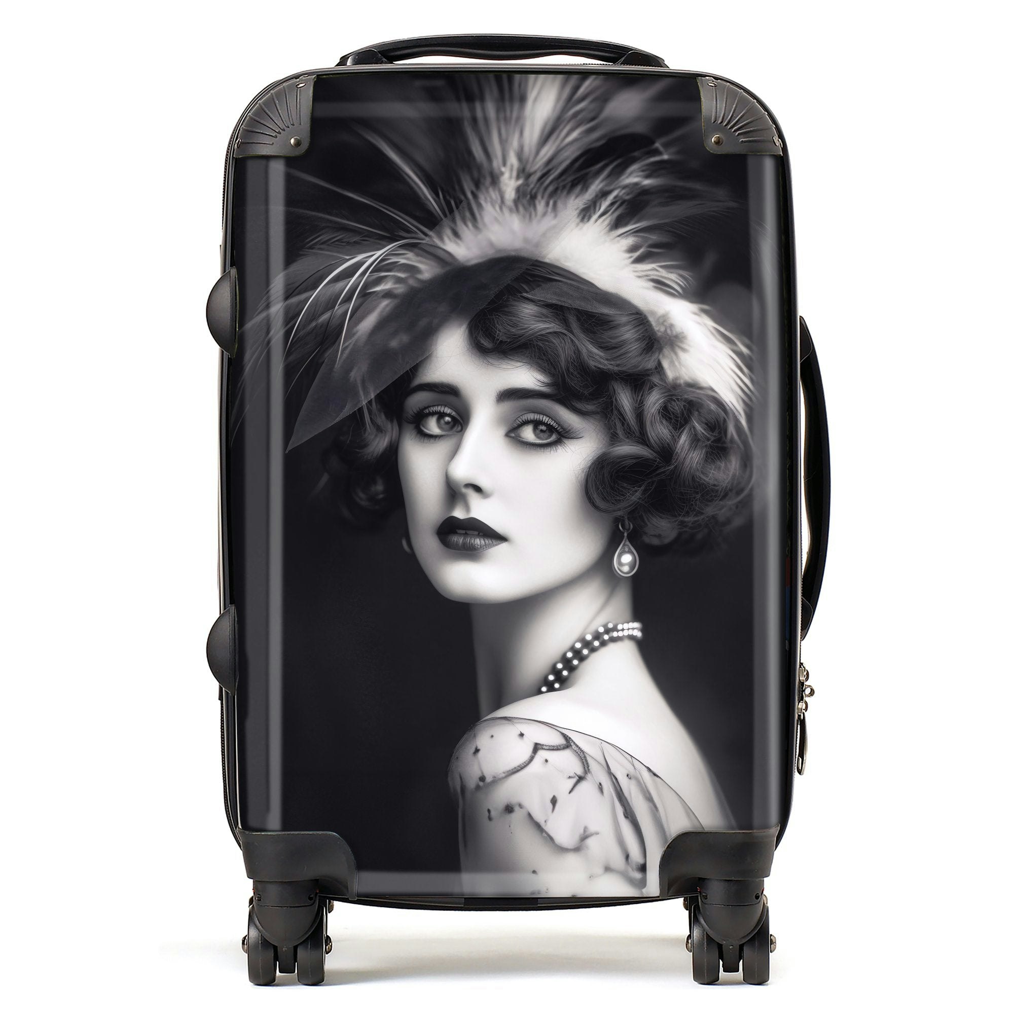 Warren Reed Glamorous Edwardian Showgirl Suitcase - Cabin