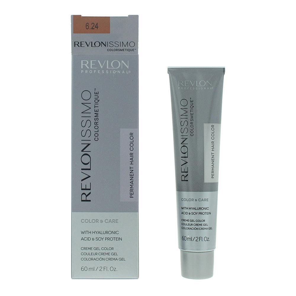 Revlonissimo Colorsmetique Dark Revlon 6.24 Coppery Pearl Blonde Hair Colour 60Ml