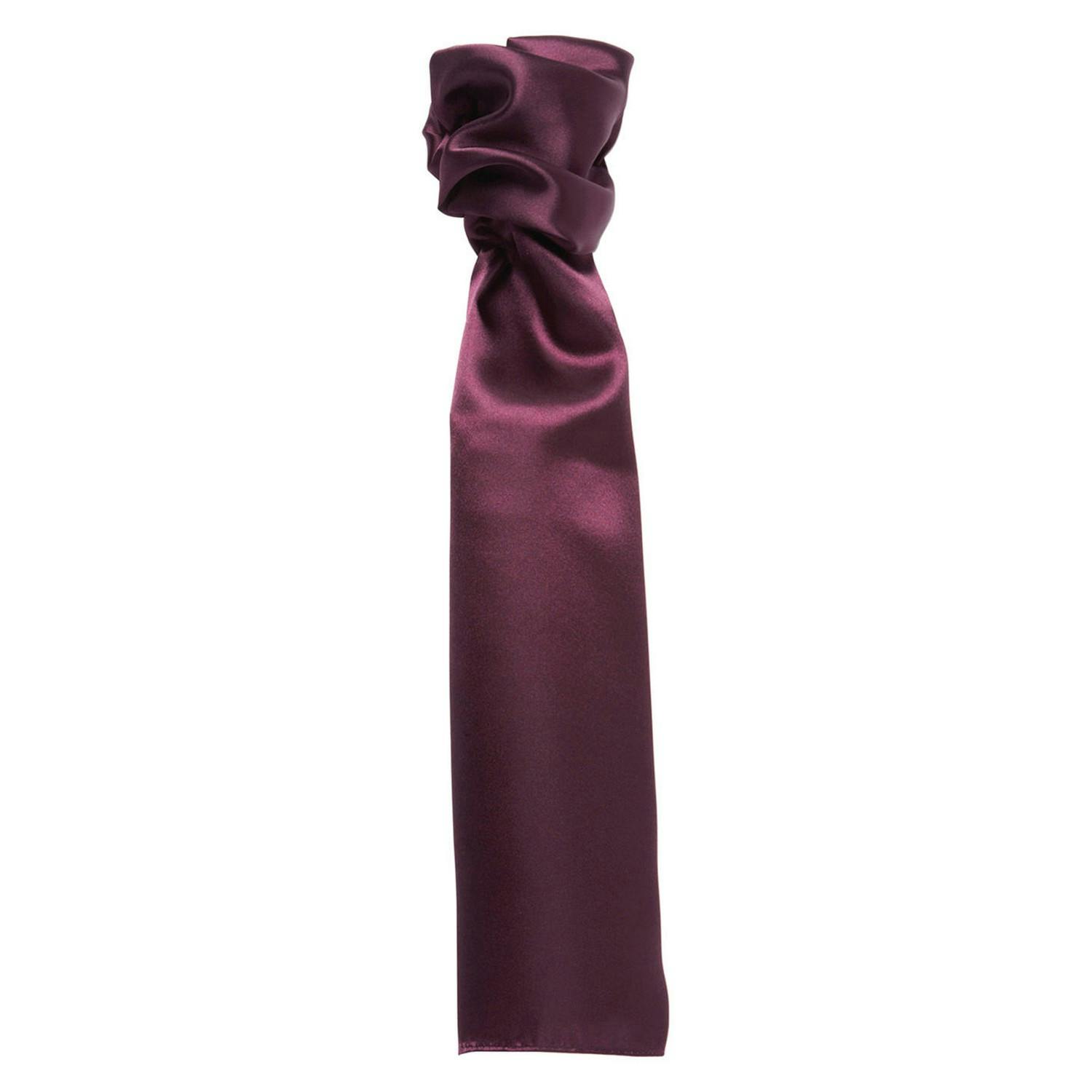 Premier Unisex Colours Plain Scarf (Purple) - One Size - Image 3