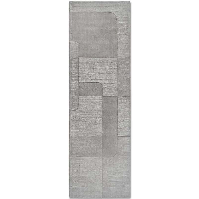 Villeroy & Boch Grey Charlotte Wool Rug - 80X250 Cm