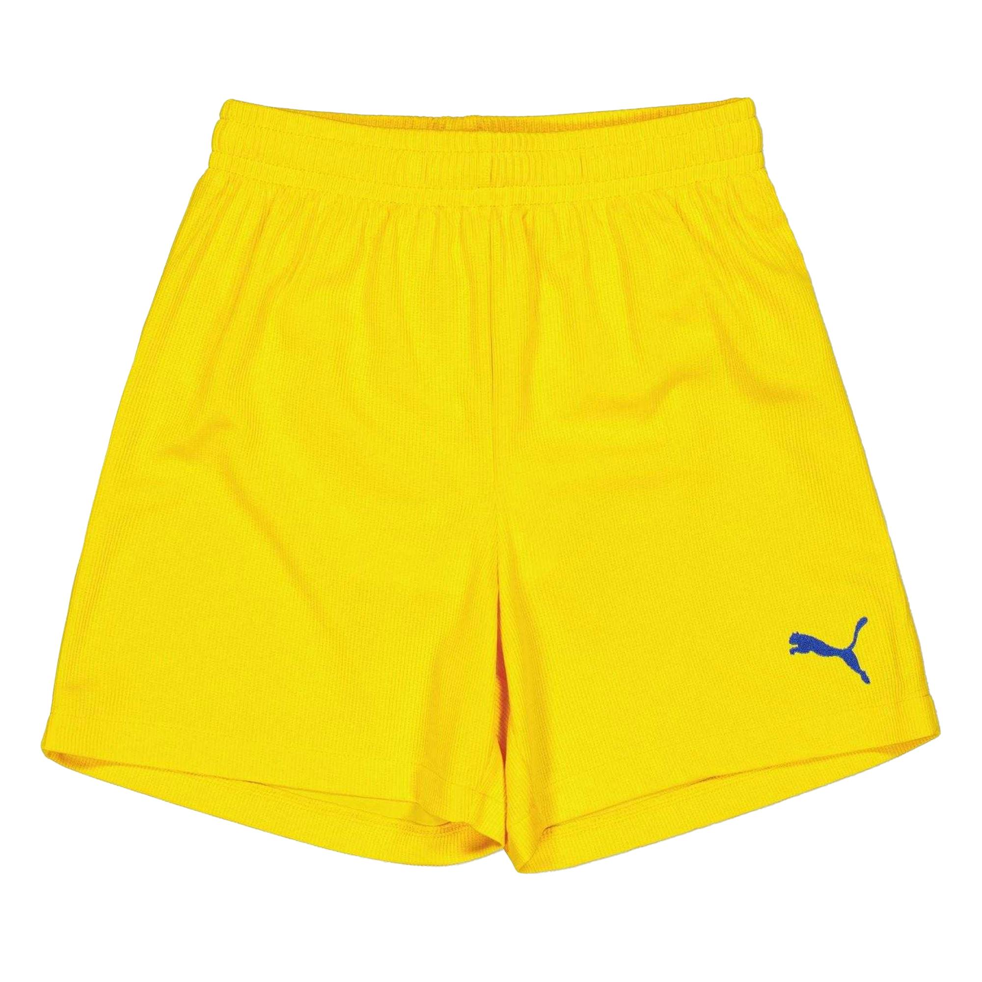 Puma Boys Yellow Performance Shorts - 16 Years - 100% Mixed