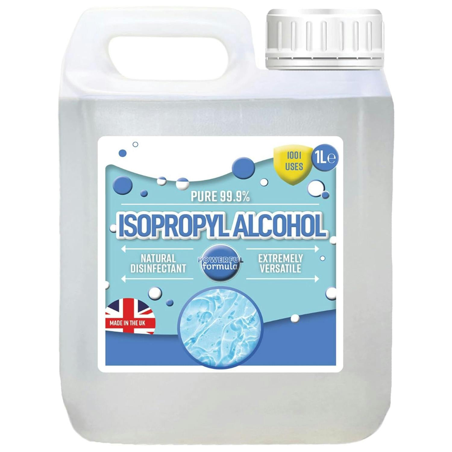 Storm Trading Group 1 Litre Ipa Strong Isopropyl Disinfectant Household Cleaner For Grease, Oil, Dirt & Dust - 1 X