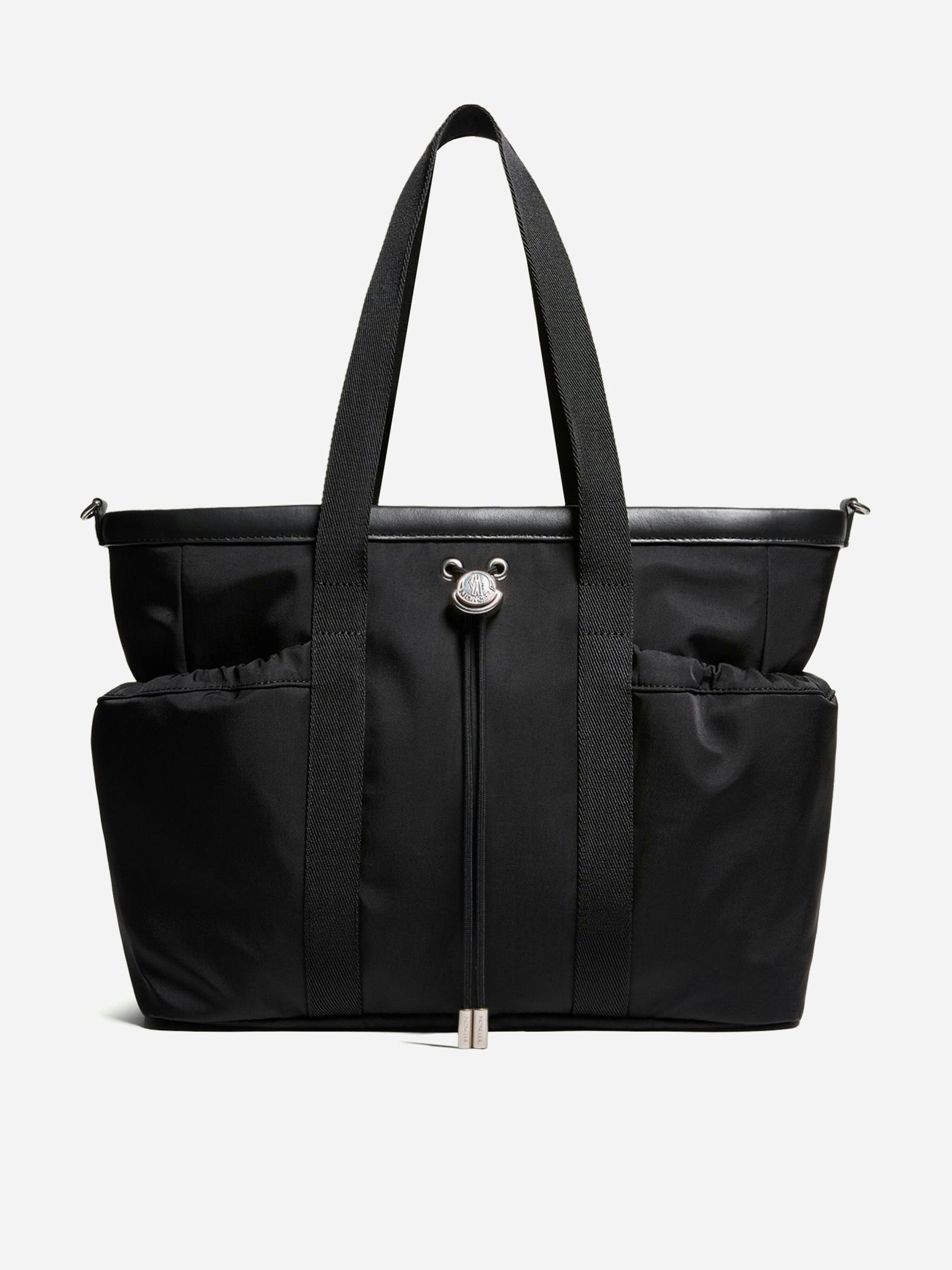 Moncler  Nylon Diaper Bag for Children in Black - Image 2