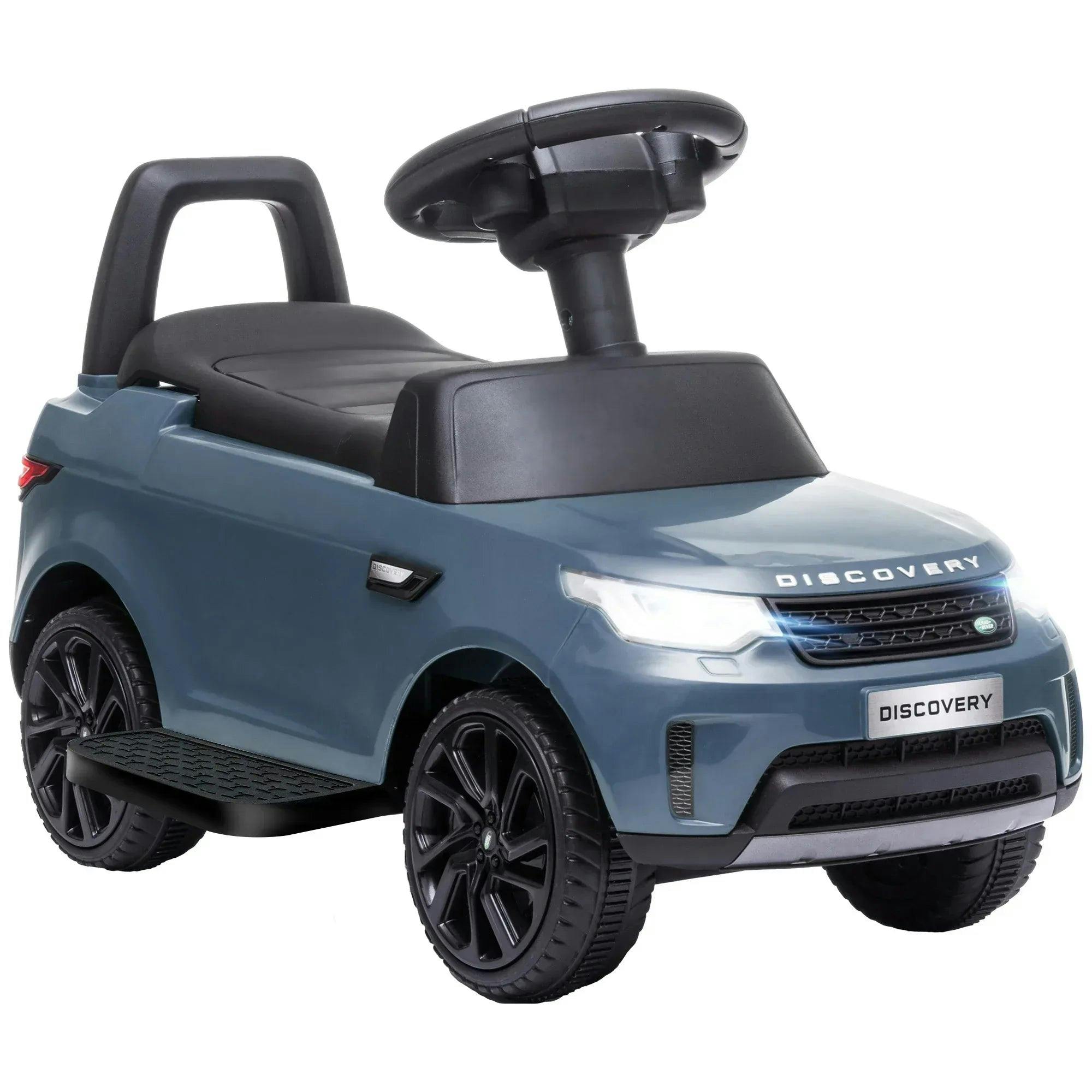 Aiyaplay Light/Blue Land Rover Licensed Kids Ride On Car, Sliding Car, - Image 4