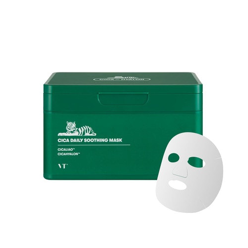 Vt Cosmetics Vt Cica Daily Soothing Mask (30 Sheets) - 350G