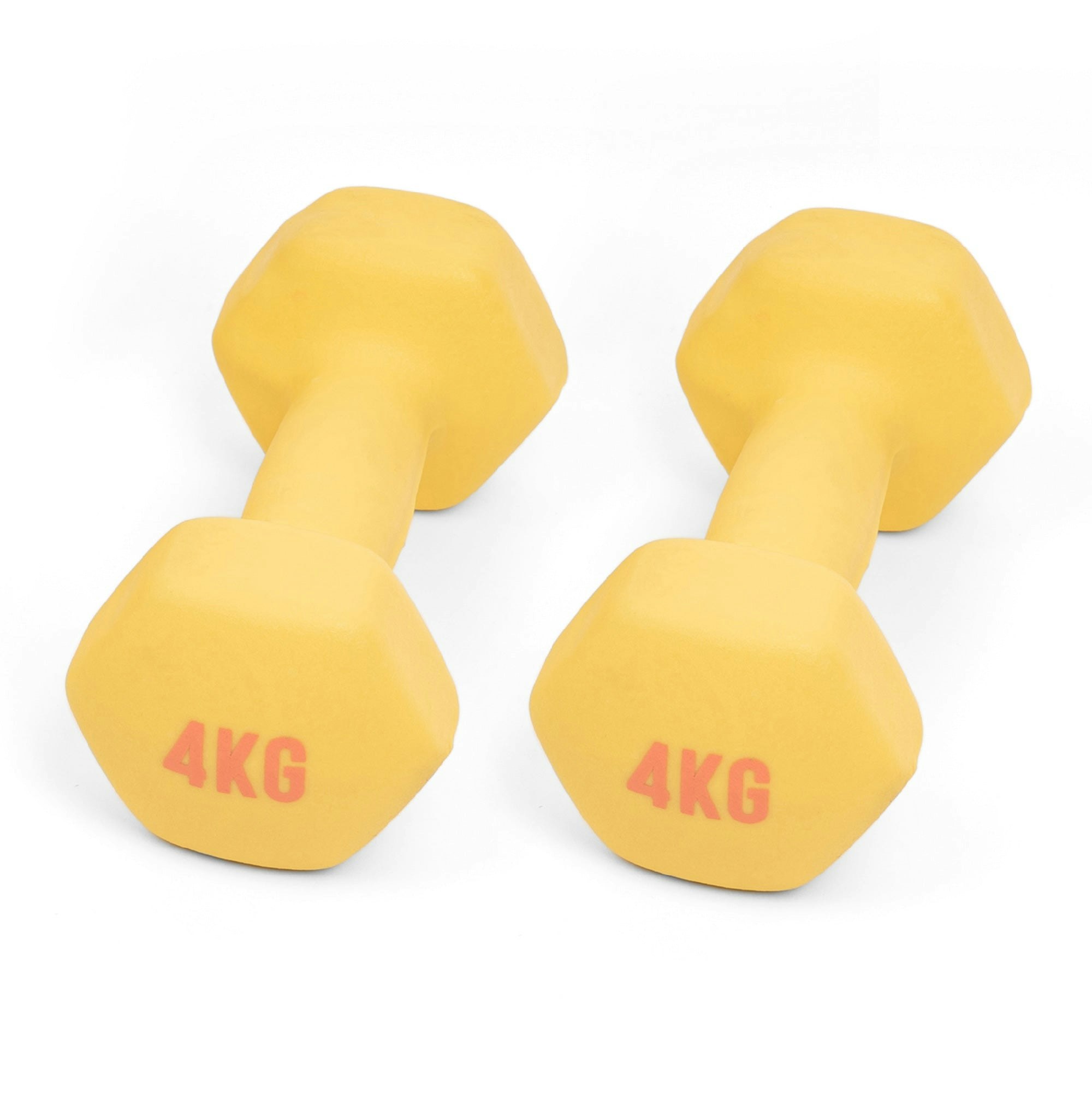 Myga Hex Dumbbell Pairs: 1Kg To 10Kg - 4Kg