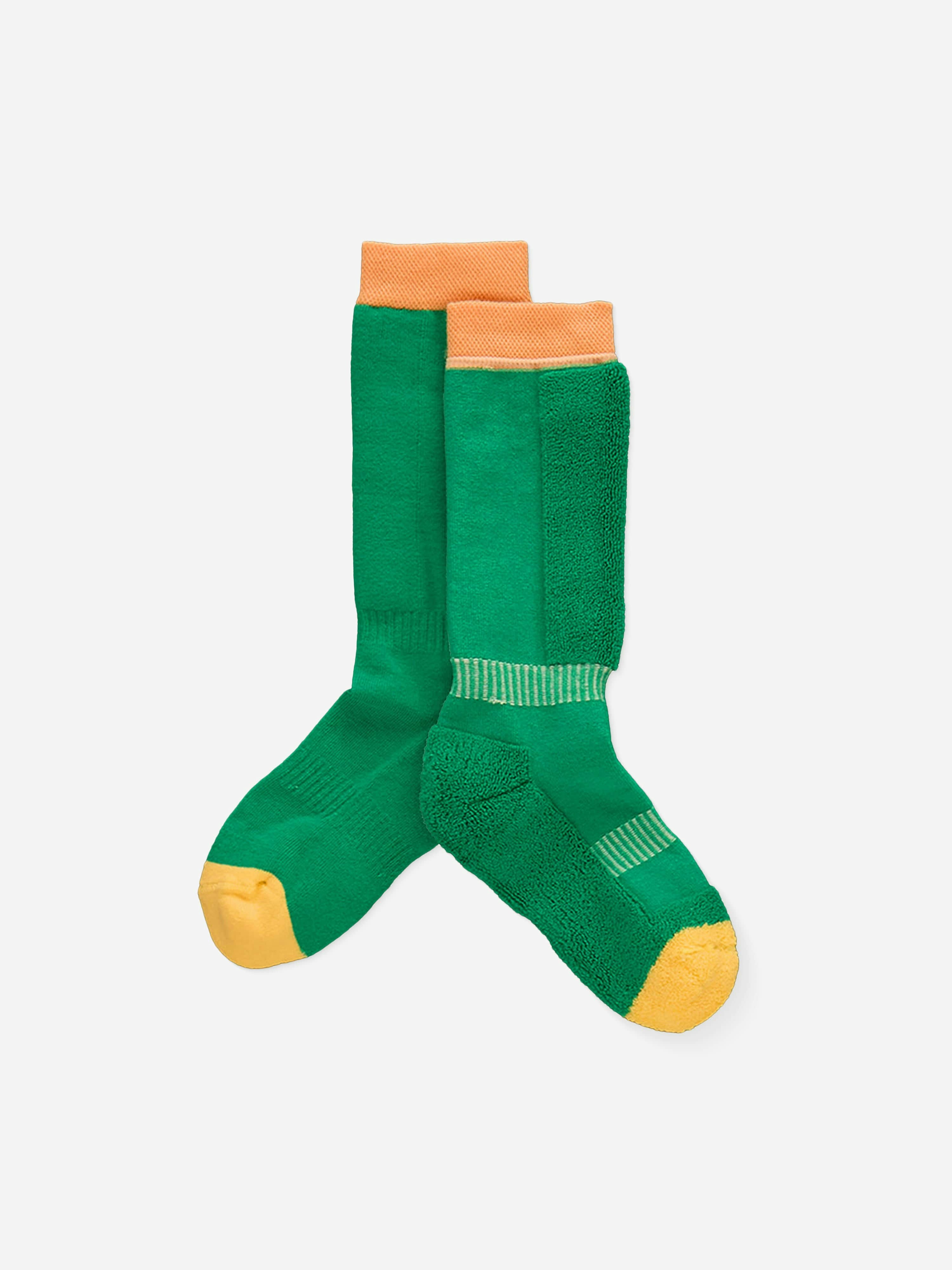 Roarsome Unisex Kids Green Kids Ski Socks In - 2 - 3 Yrs - Image 2