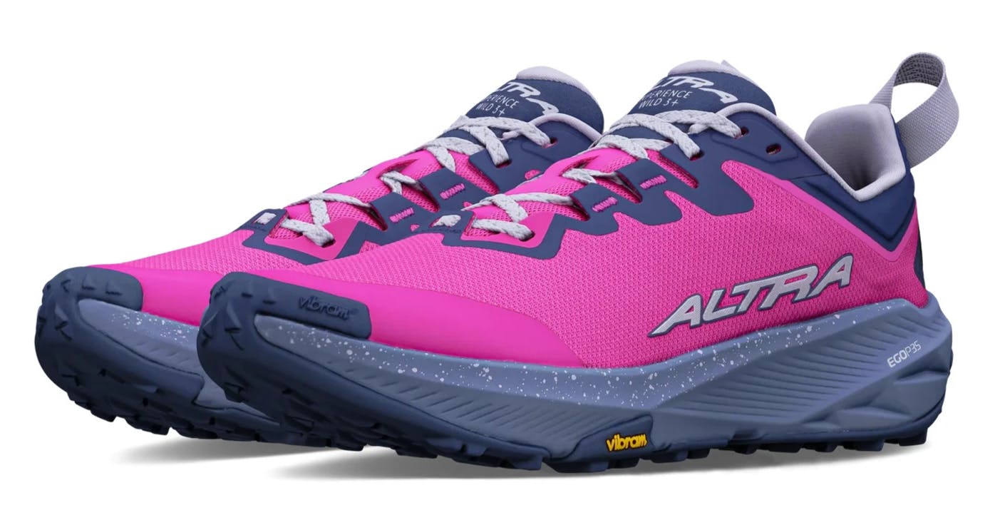 Altra Women's Magenta Experience Wild 3+ Trail Running Trainers Shoes - Uk 4.5 Eu 37.5