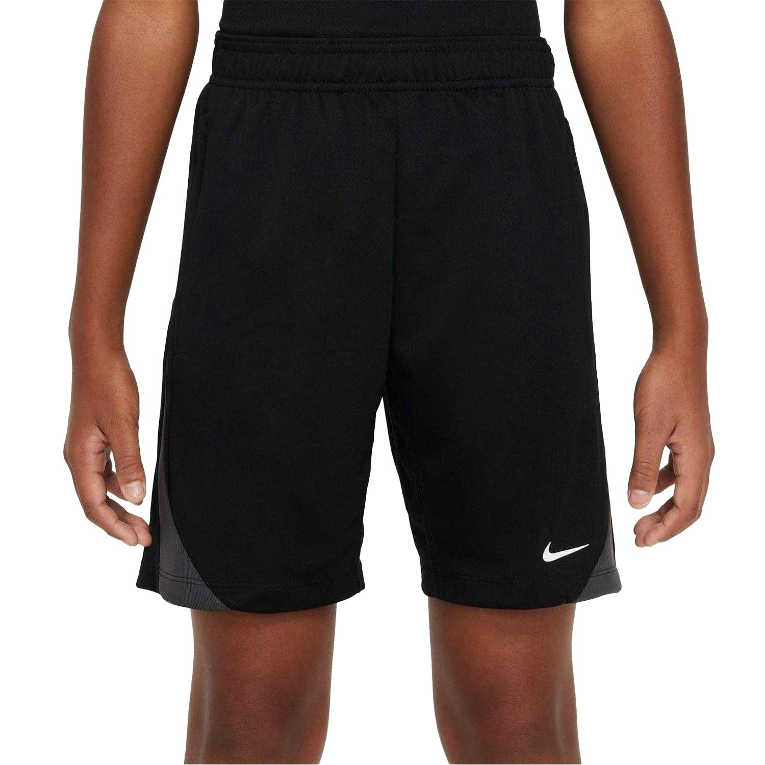 Nike Black/White Kids Strike Football Shorts - 11-12 Years - 100% Polyester