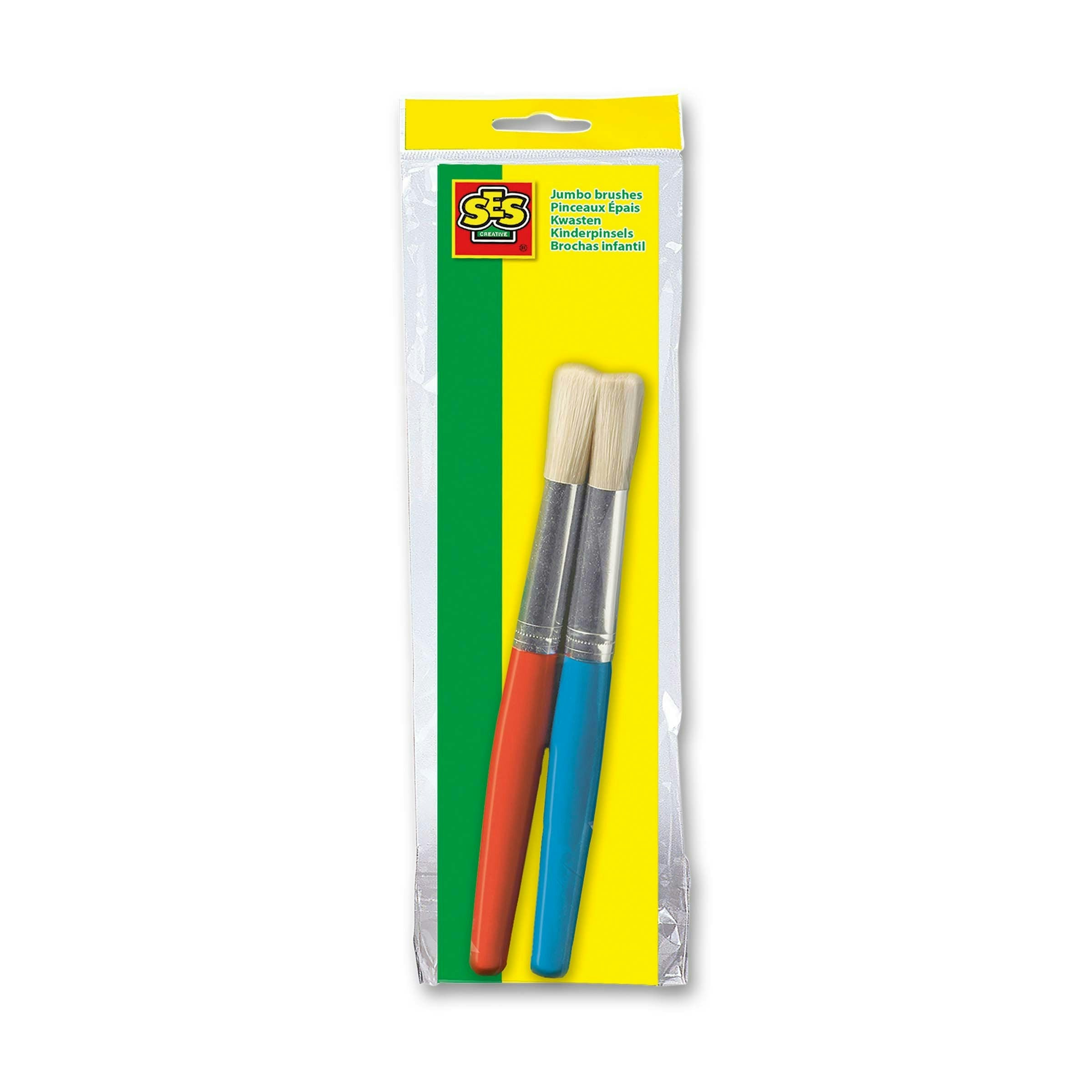 SES Creative - Jumbo Paint Brush Set - 2 Pack - Image 5