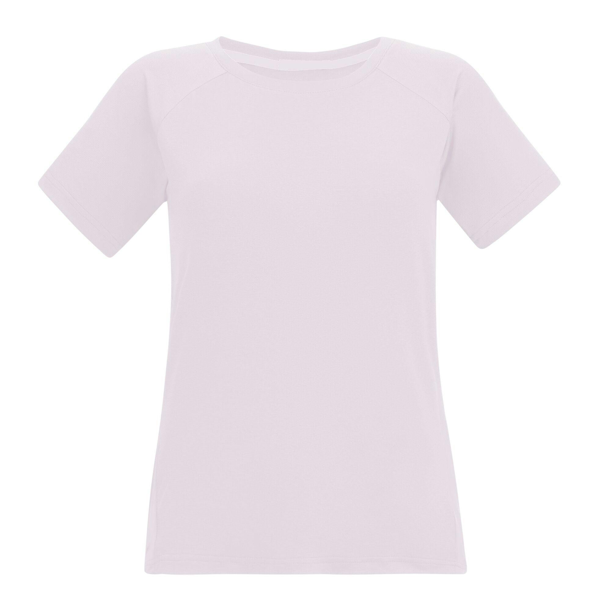 Regatta Women's Lilac Limonite T-Shirt - Powder - 10 Uk - Powder - 65% Polyester/30% Recycled Polyester/5% Elastane