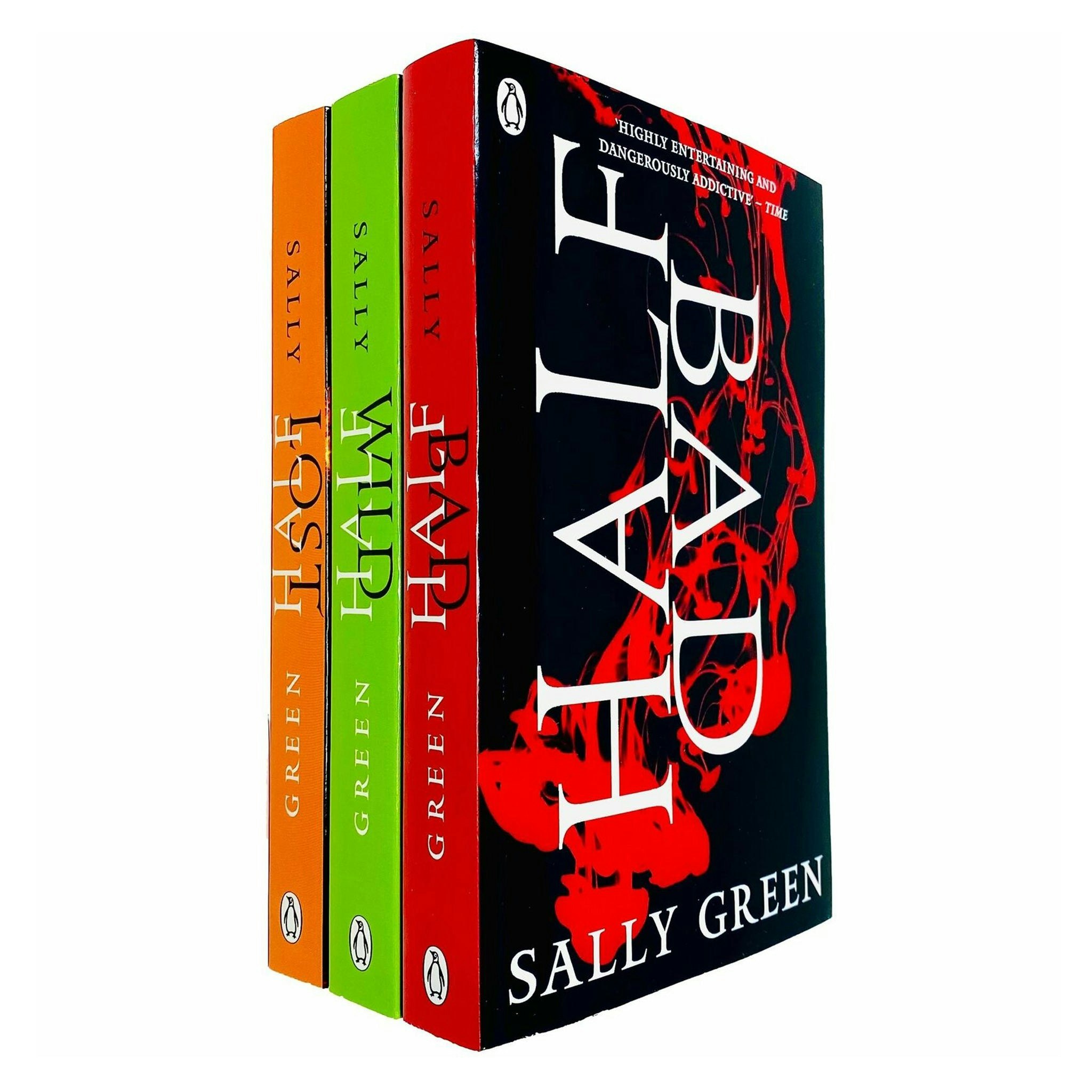 Penguin Green The Half Bad Trilogy 3 Book Set By Sally Half Bad, Half Wild, Half Lost