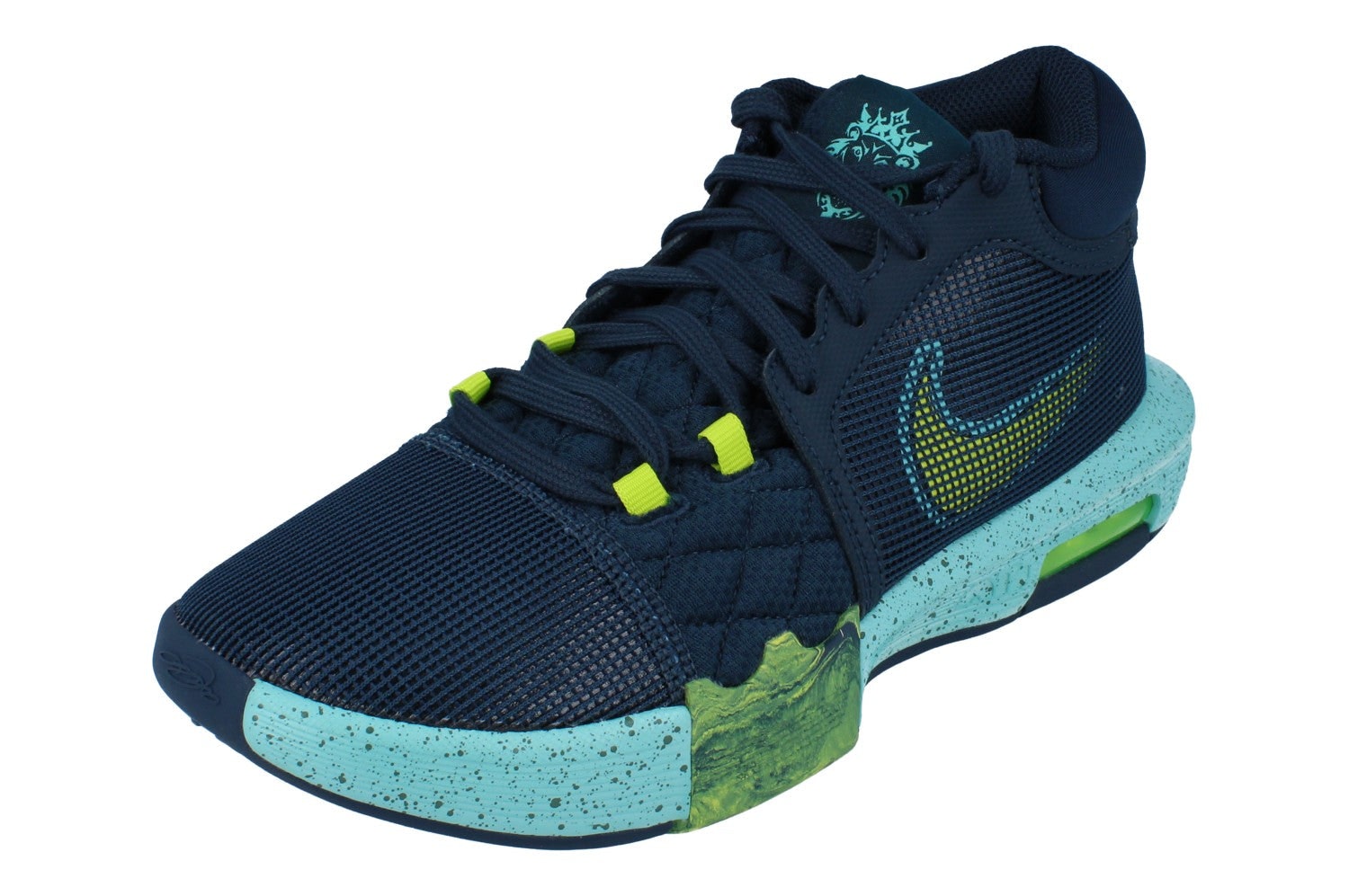Nike Men's Green Lebron Witness Viii Basketball Trainers Fb2239 402 - Uk 8.5 | Us 9.5 | Eu 43