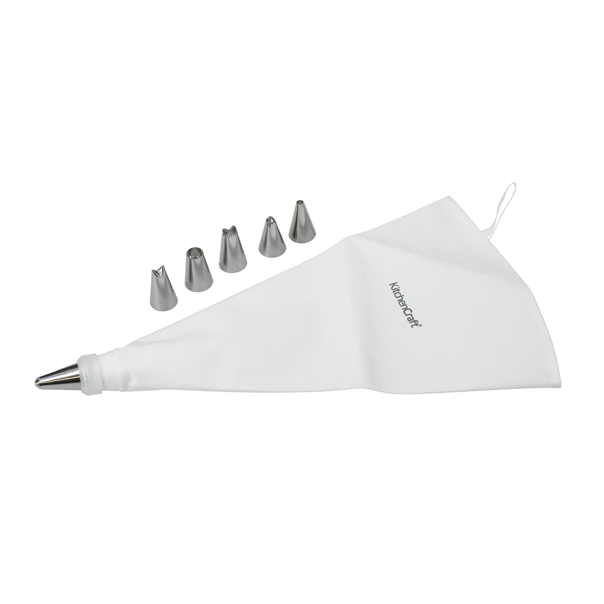Rackhams White Sweetly Does It Icing Starter Set - Stainless Steel - Cake Decorating
