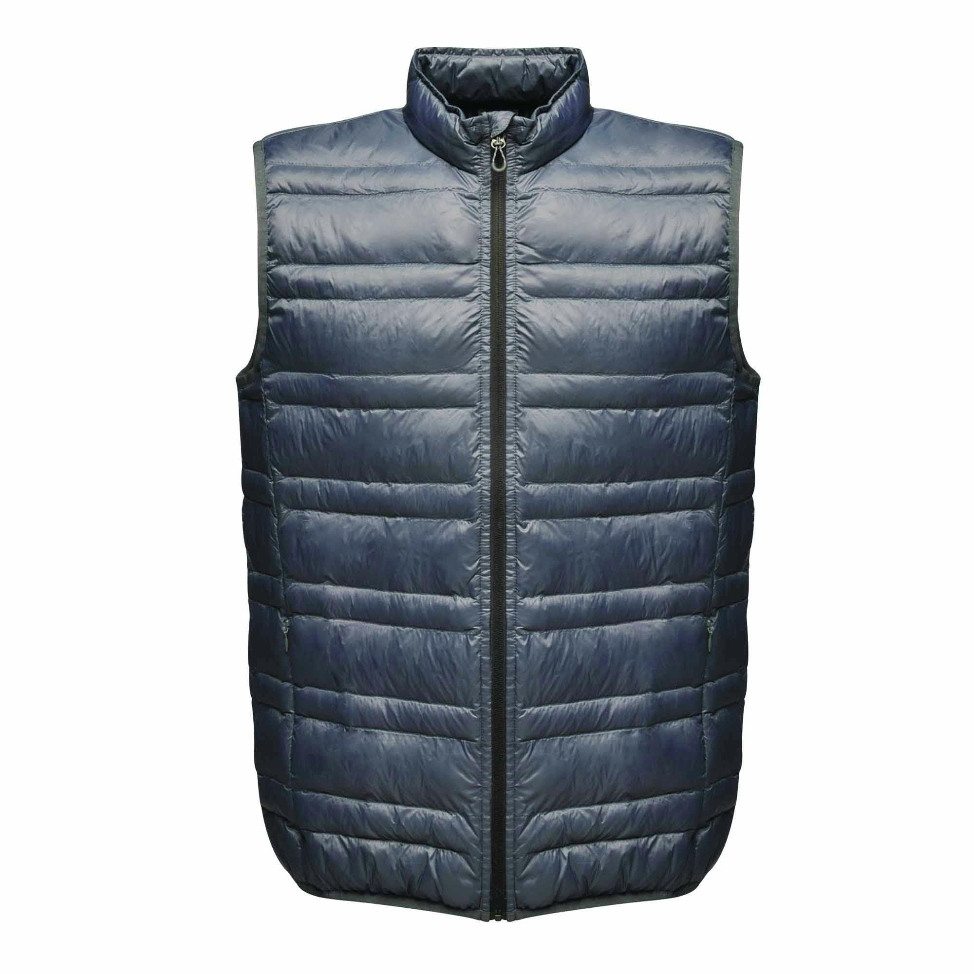 Regatta Men's Grey/Black Professional Firedown Insulated Bodywarmer - Seal - 3XL - Seal - 100% Polyamide