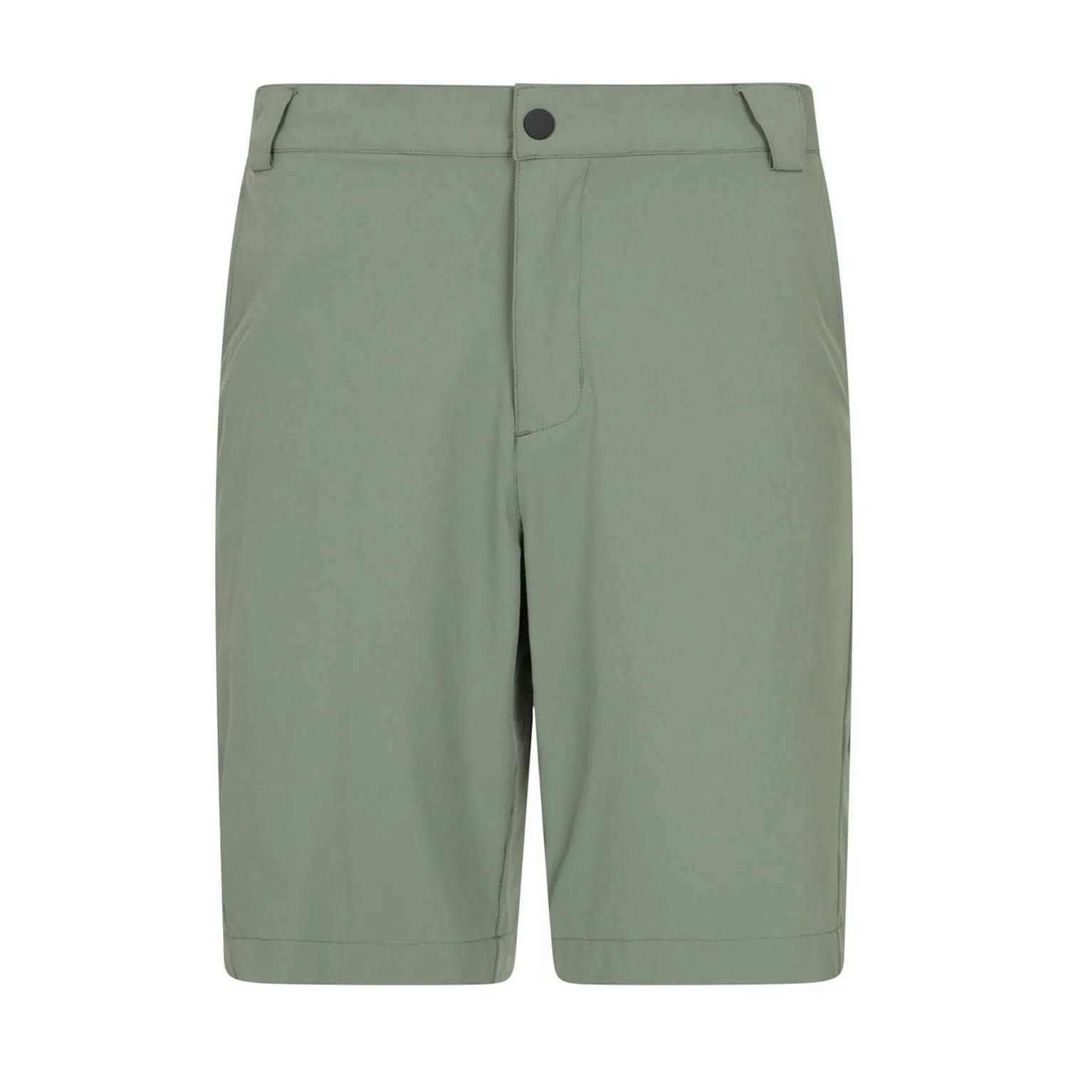 Mountain Warehouse Men's Light Wander Packaway Shorts - Khaki - 34R - Khaki - 85% Polyamide/15% Elastane