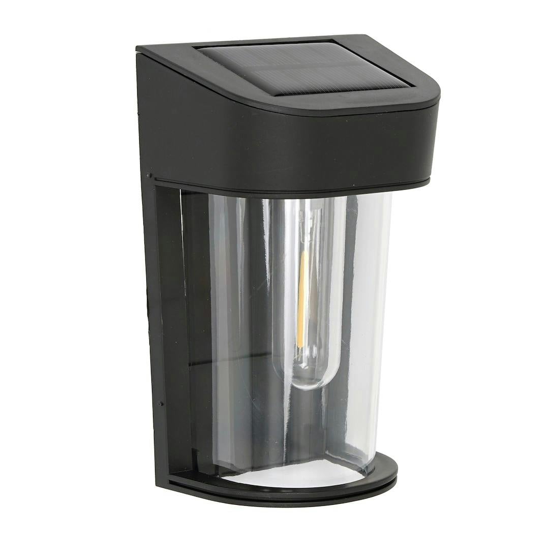 Milagro Black/Light/Dark Eno 3000K Solar Wall Lamp