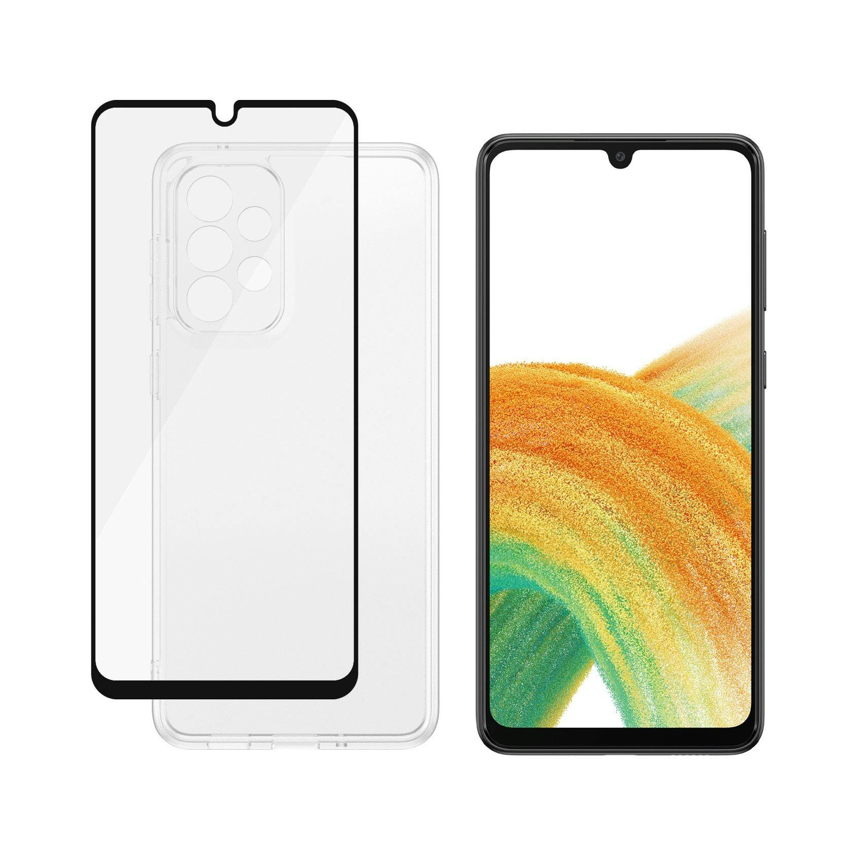 Panzerglass Panzer Glass 2 In 1 Bundle For Samsung Galaxy A33 5G 6.4" Clear - Up99152