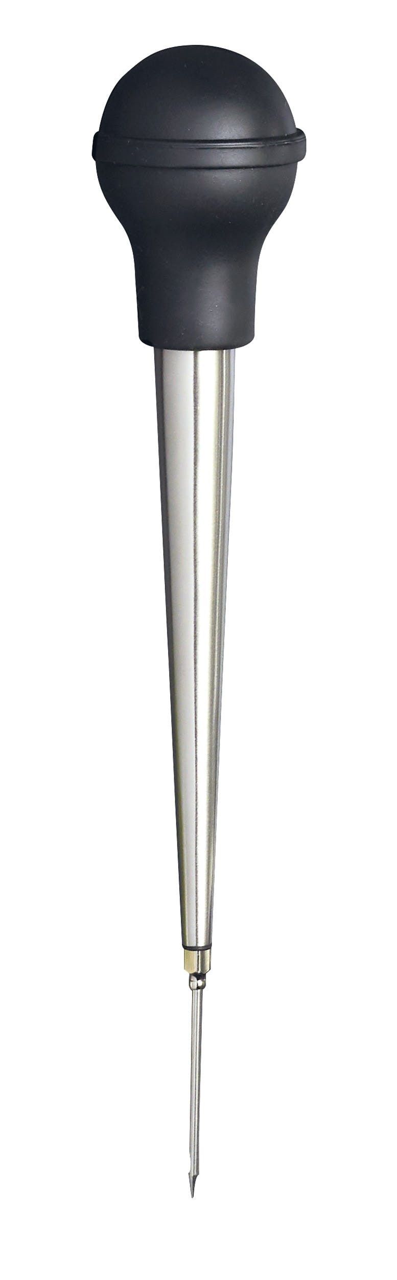 Rackhams Black Stainless Steel Professional Baster - Stainless Steel - Baster