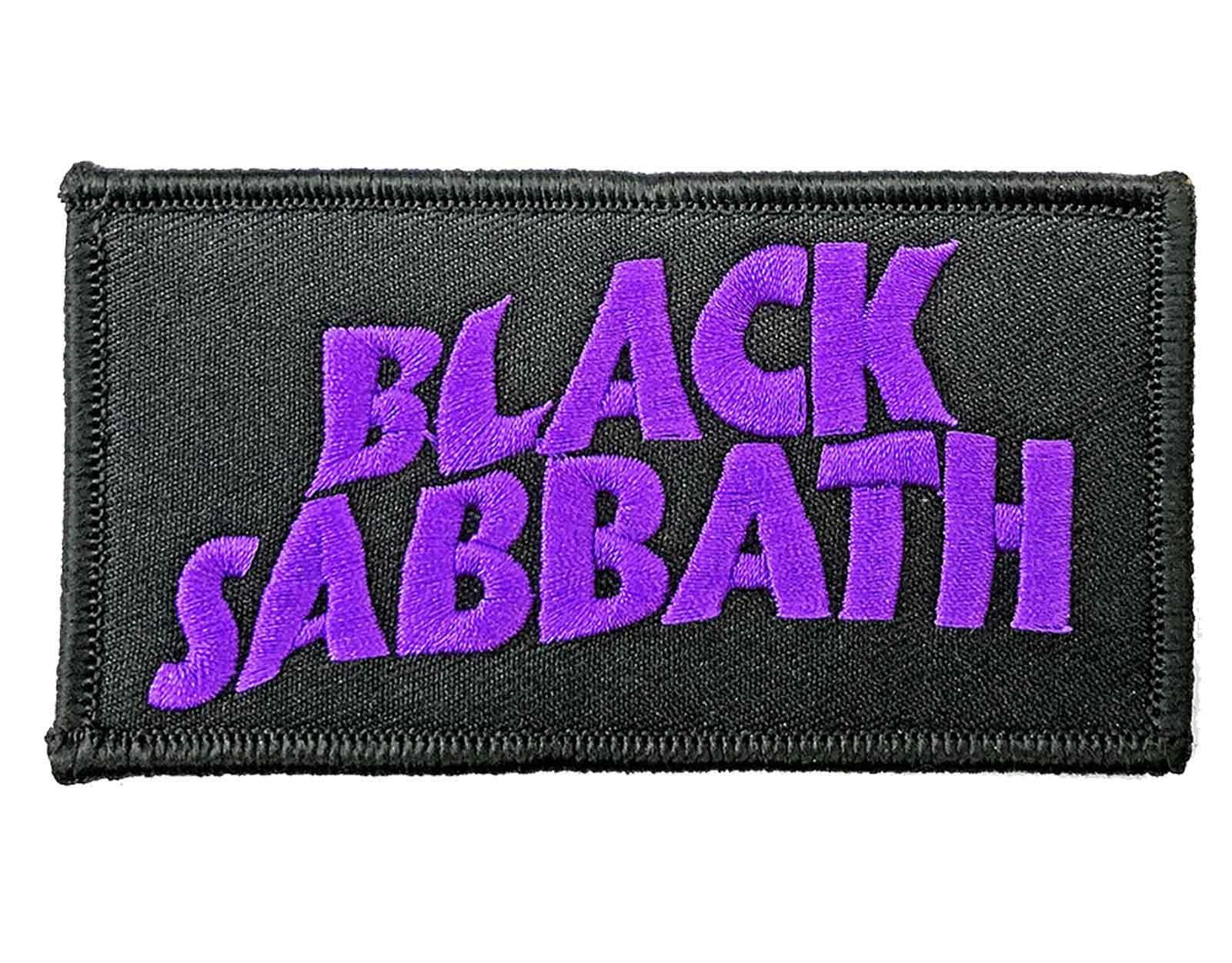 Paradiso Clothing Black Sabbath Patch Wavy Band Logo New Official