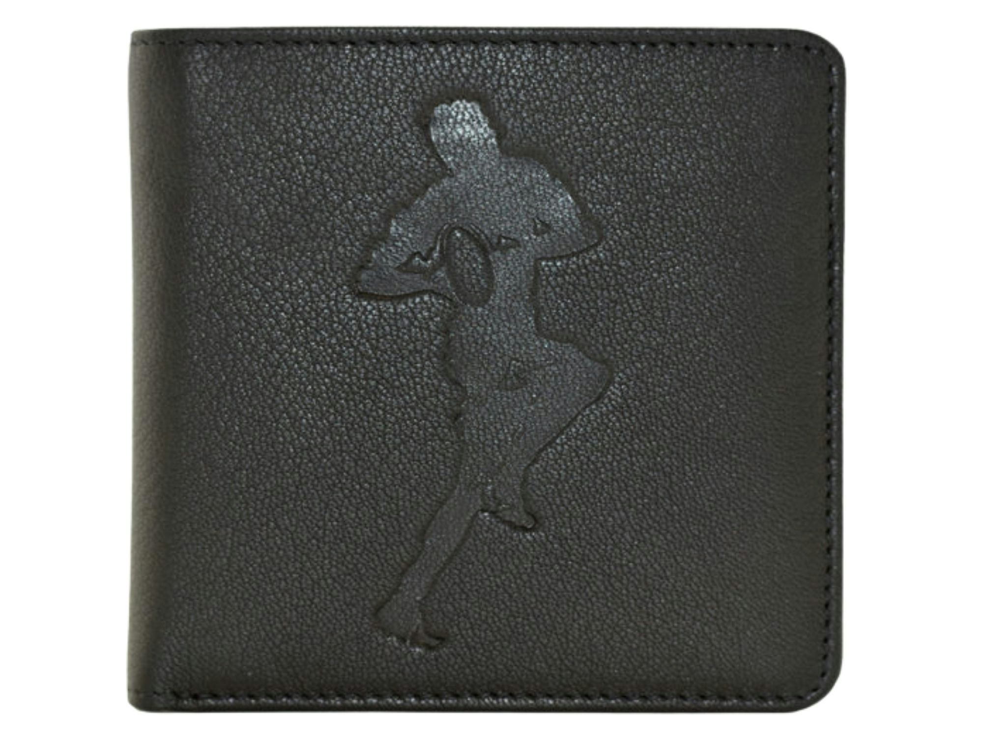 Mala Leather Men's Rfid Slim Leather Wallet – Rugby Embossed Design - Rugby