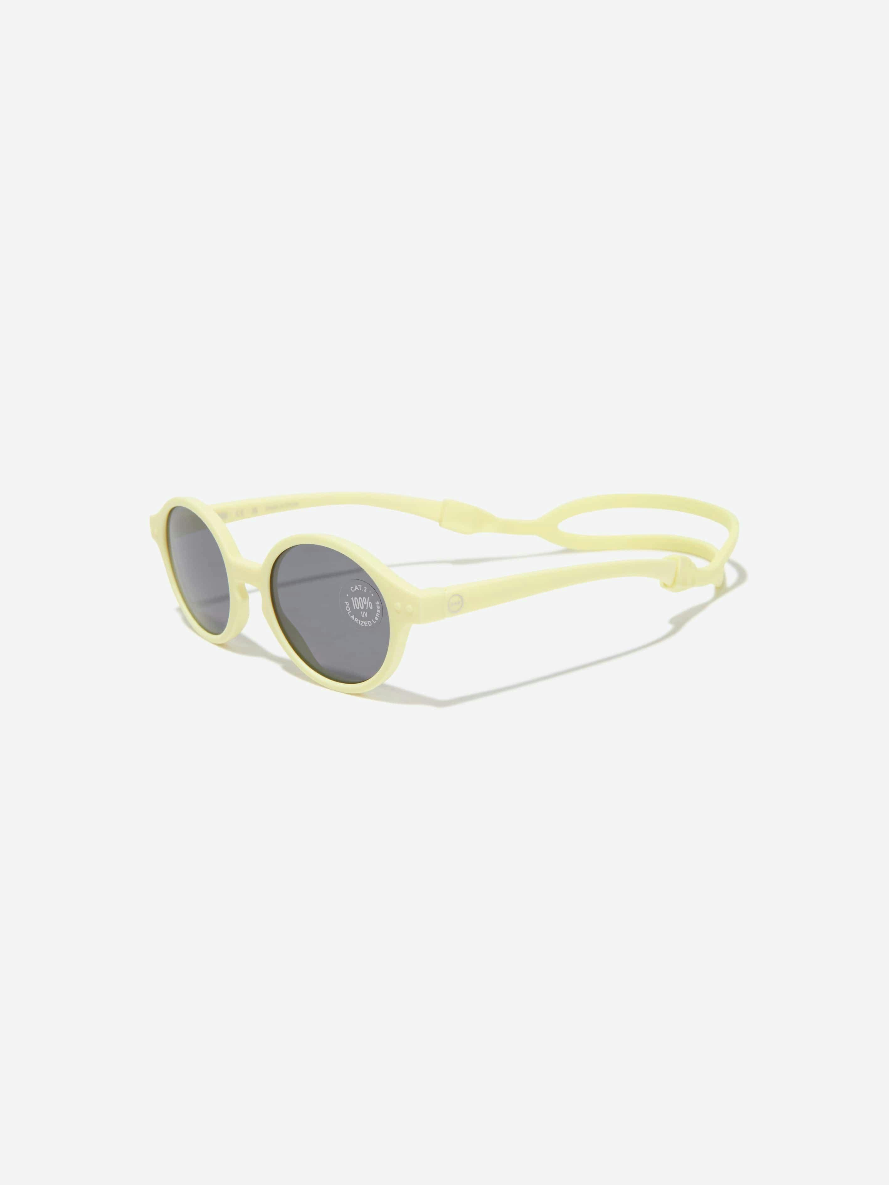 Izipizi Yellow Kids Iconic Mini Sunglasses In - 3 - 5 Yrs