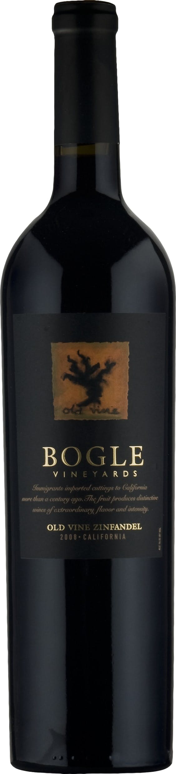 Various Wine Black Bogle Family Vineyards Old Vine Zinfandel 2022 75Cl - Pack Of 6