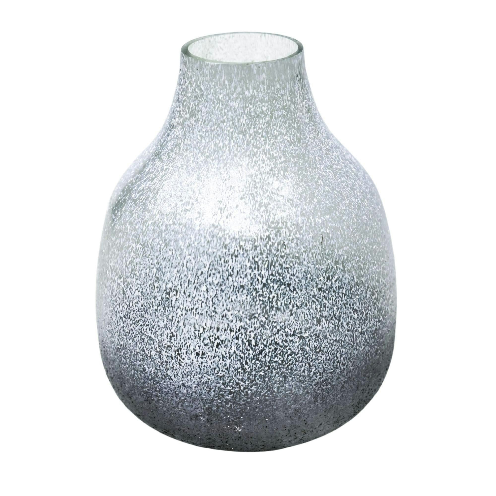 Rackhams Blue Verre Round Atlantic Vase - Atlantic