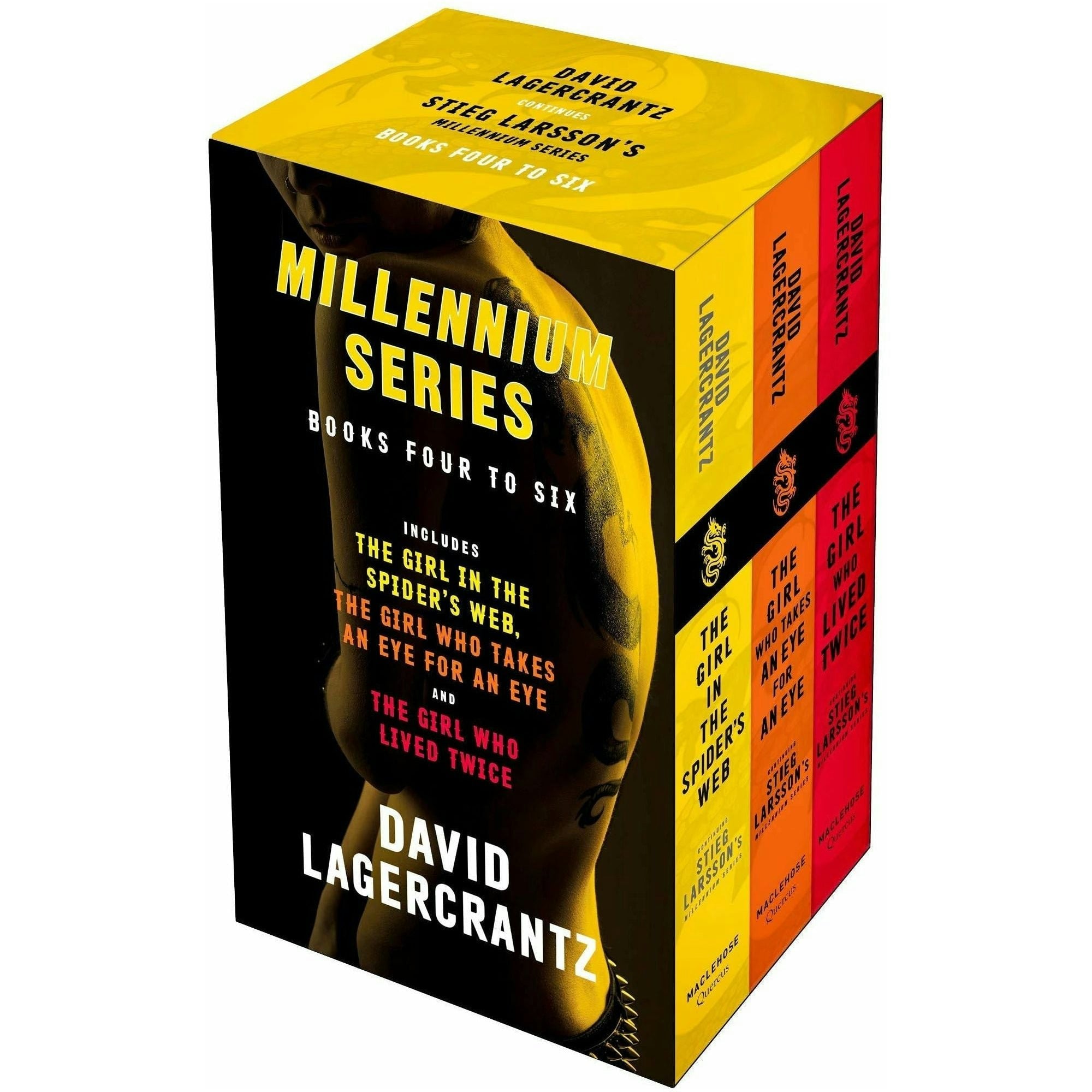 Quercus Girls The Millennium Trilogy Books Collection Set By David Lagercrantz (Books 4 - 6) Size 3