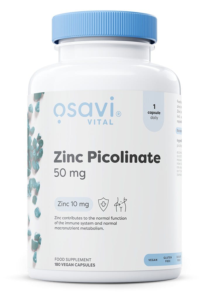 Osavi Zinc Picolinate, 50Mg - 180 Vegan Caps - Image 5