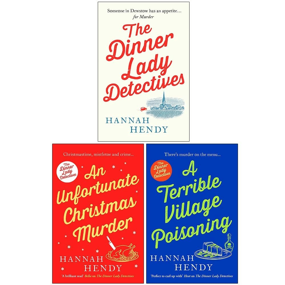 Canelo He Dinner Lady Detectives Books Set An Unfortunate Christmas Murder, A Terrible Village Poisoning Size 3
