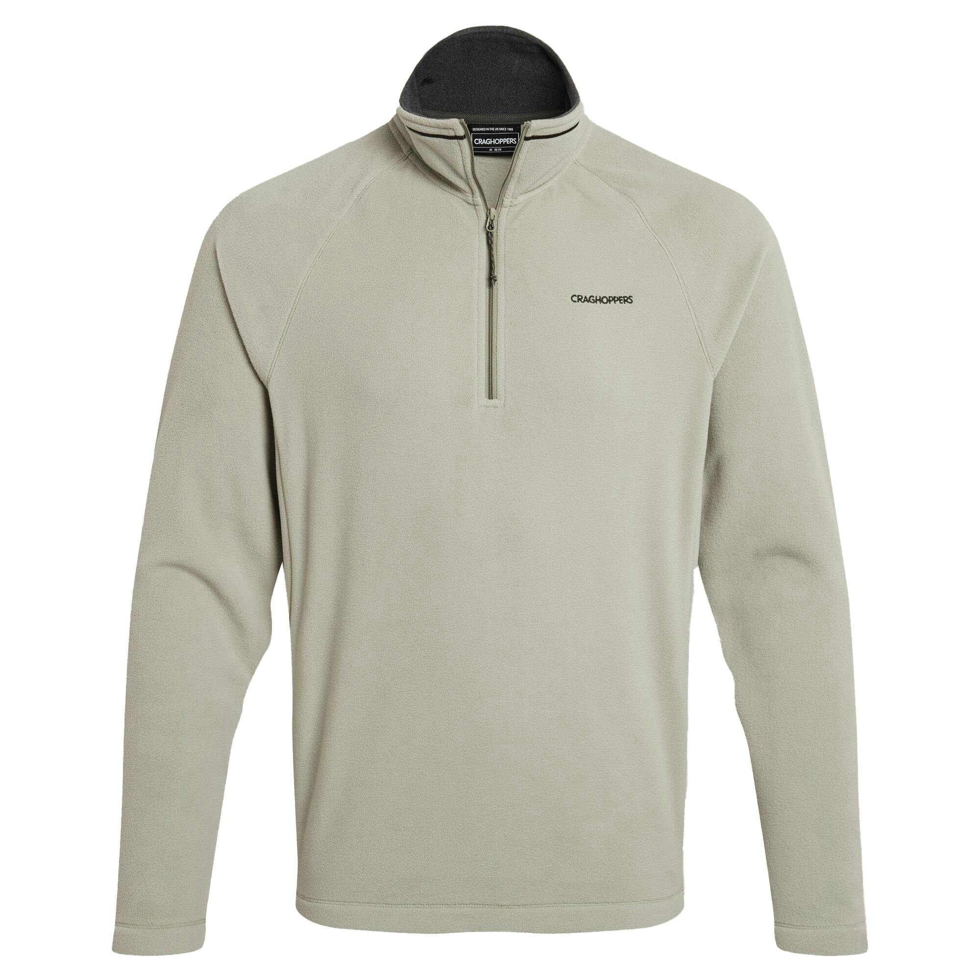 Craghoppers Men's Corey Vi Half Zip Fleece Top - Bayleaf - 4XL - Bayleaf - 100% Polyester