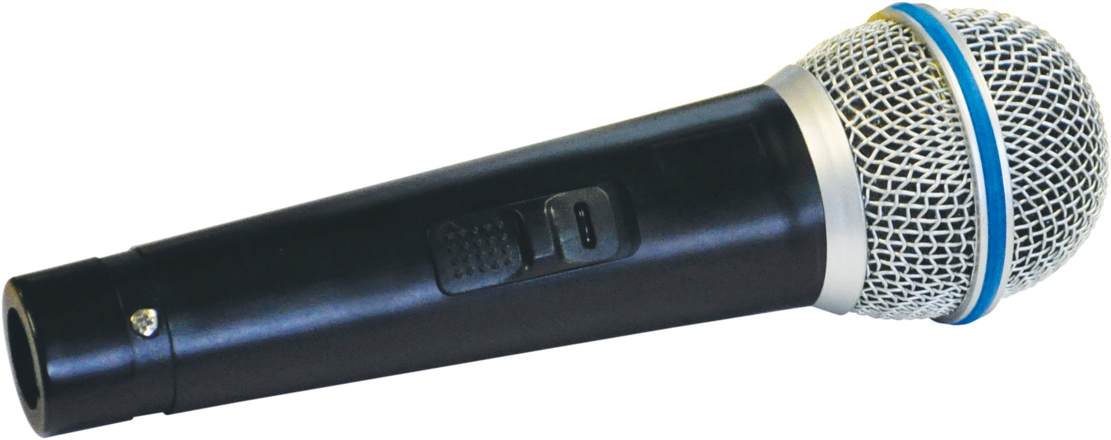 St Helens Black/Silver Mr Entertainer Dynamic Handheld Karaoke Microphone With Lead 600 Ohm And - One Size