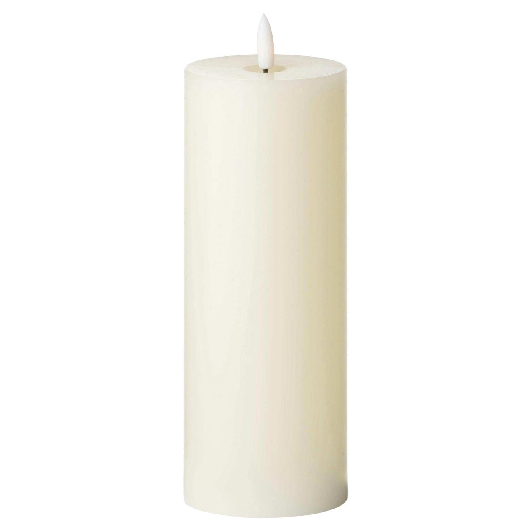 Rackhams Ivory Luxe Collection Led Candle - One Size - 50% Plastic/50% Wax
