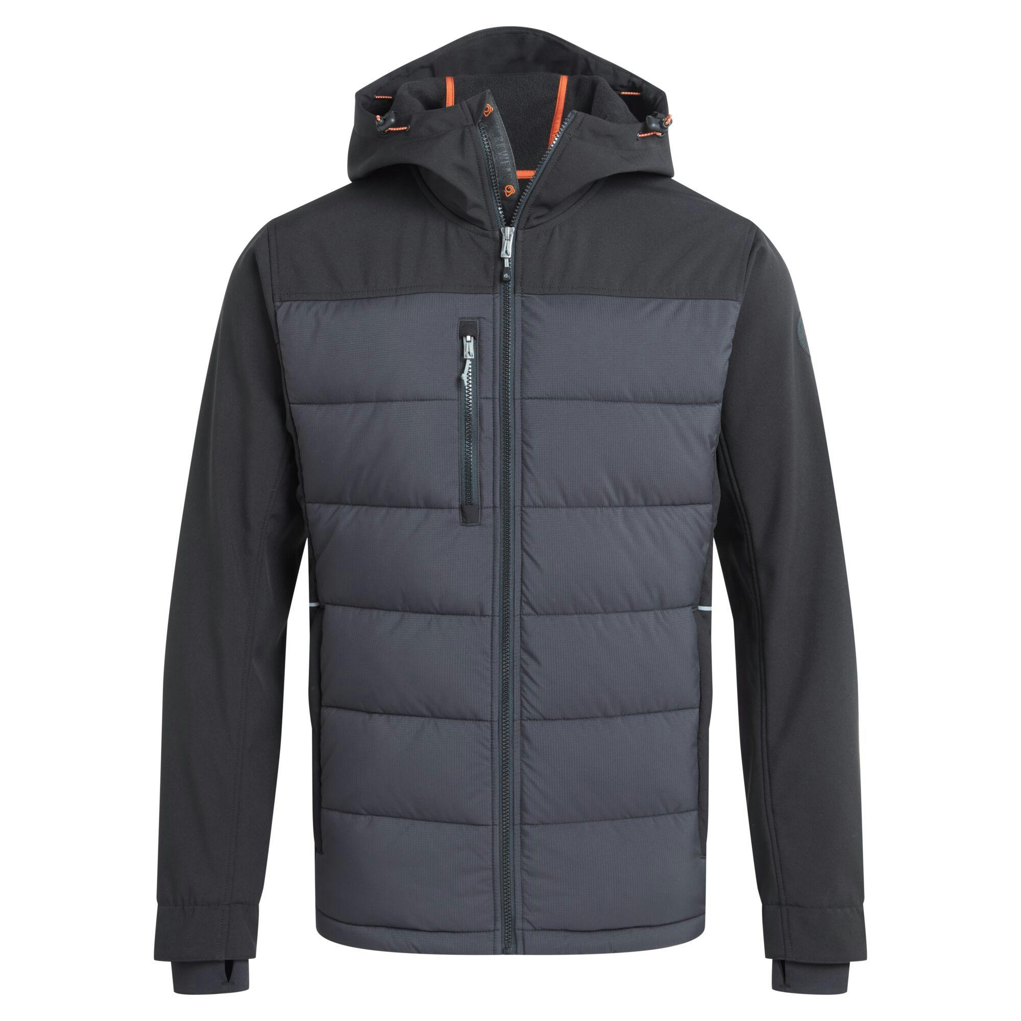 Craghoppers Men's Black Castleford Hybrid Jacket - Xl - 100% Mixed