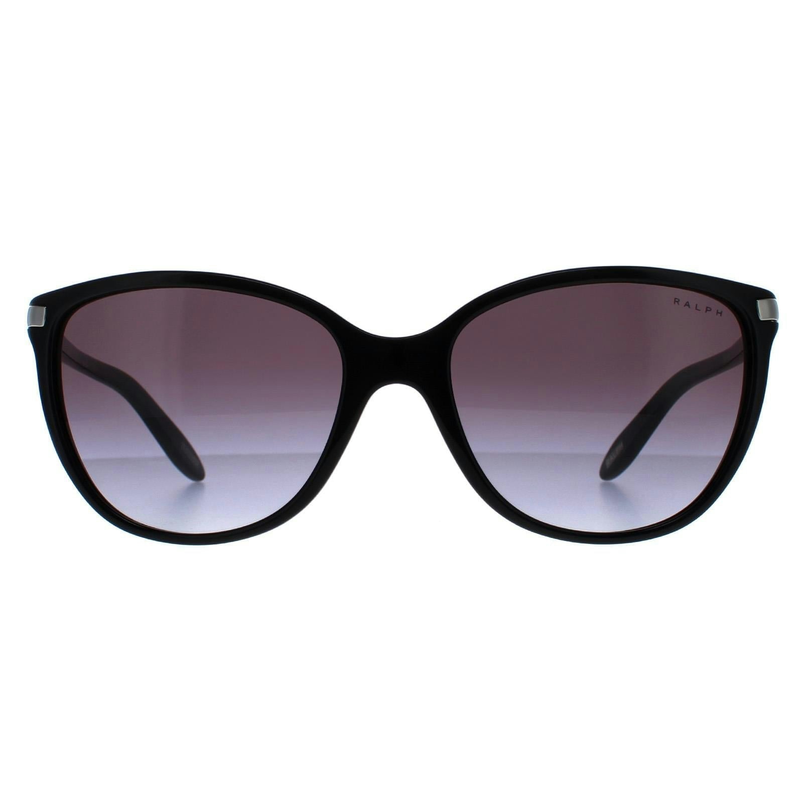 Ralph Lauren Women's Black/Grey Ra5160 Ra5160 501/11 Woman Sunglasses Acetate Cat Eye Normal Shaded - Image 8