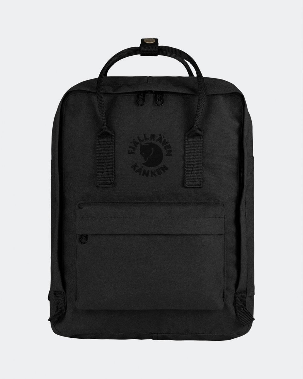 Fjallraven Unisex Black Re-Kanken Backpack - 550 - 550 - One Size
