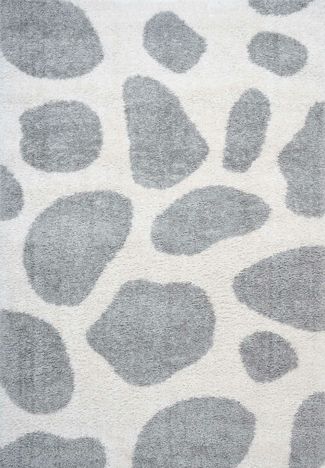 The Rugs Grey Moodi Shaggy Tarn Rug - 120X170 Cm