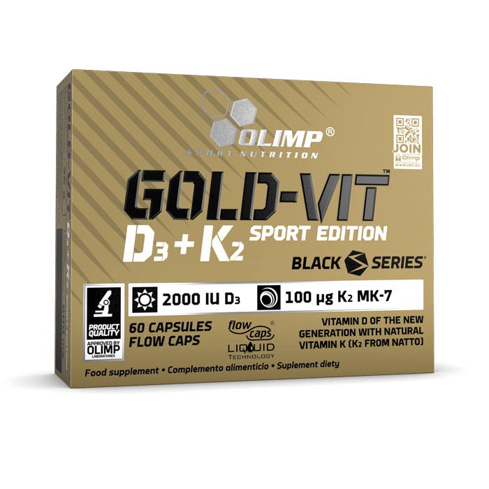 Olimp Nutrition Gold Vit D3 + K2 Sport Edition - 60 Caps - Image 4